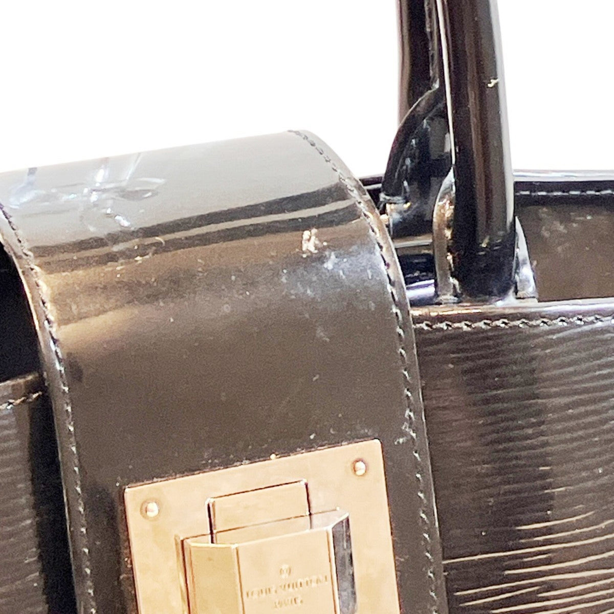 Louis Vuitton Black Noir Handbag (Pre-Owned)