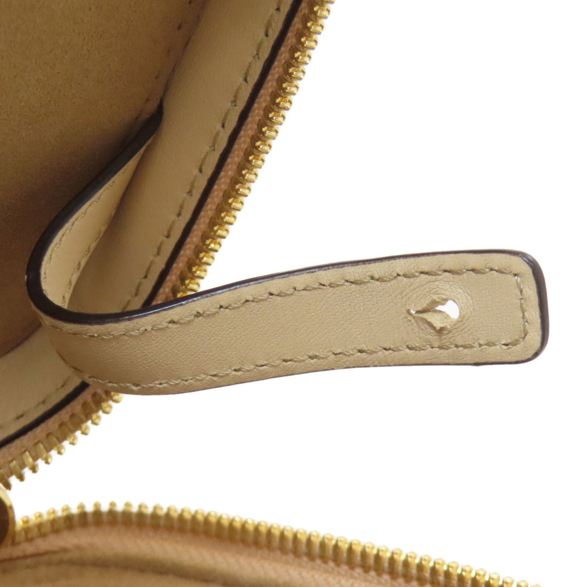 Mcm Beige Pvc Handbag (Pre-Owned)