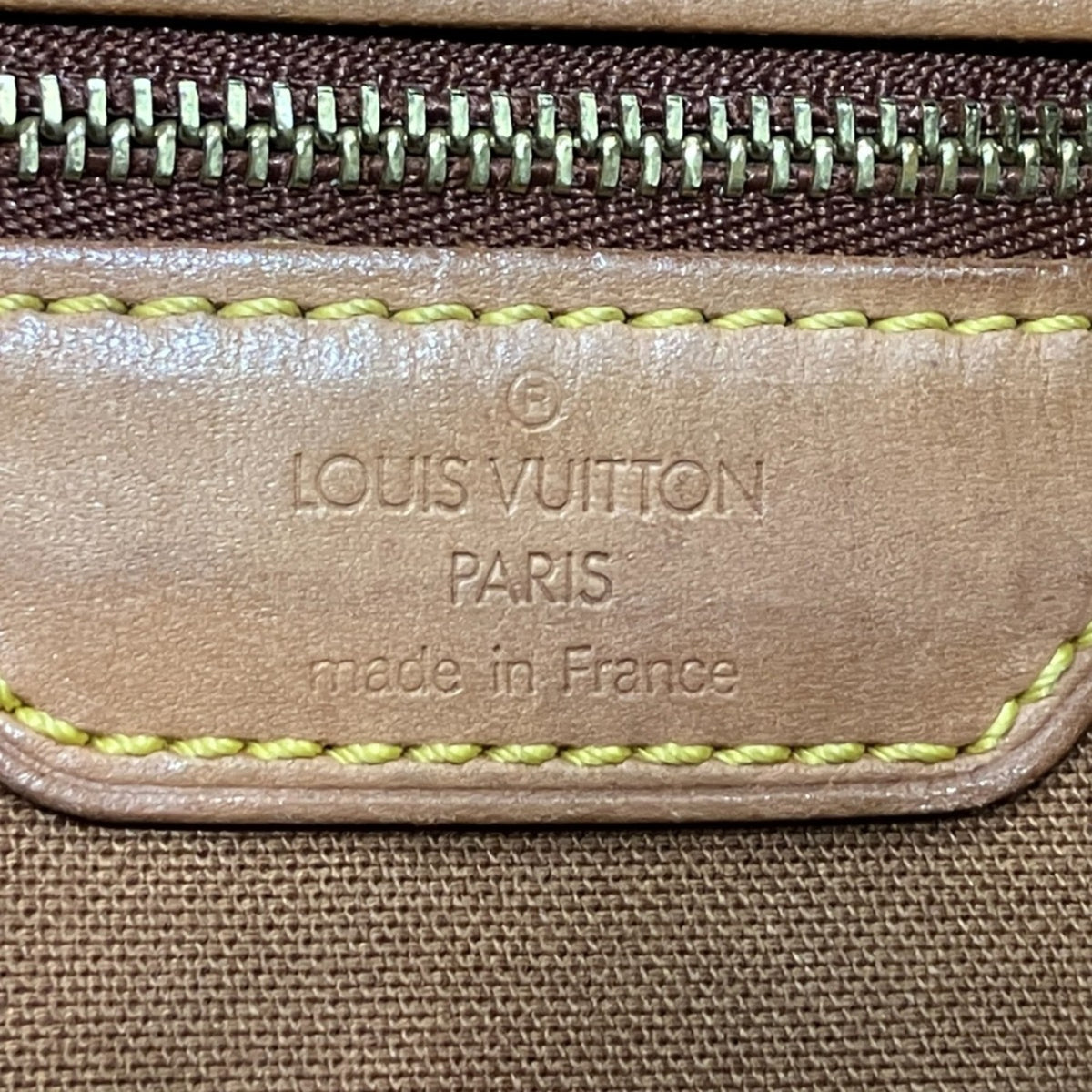 Louis Vuitton Brown Monogram Canvas Tote Bag (Pre-Owned)