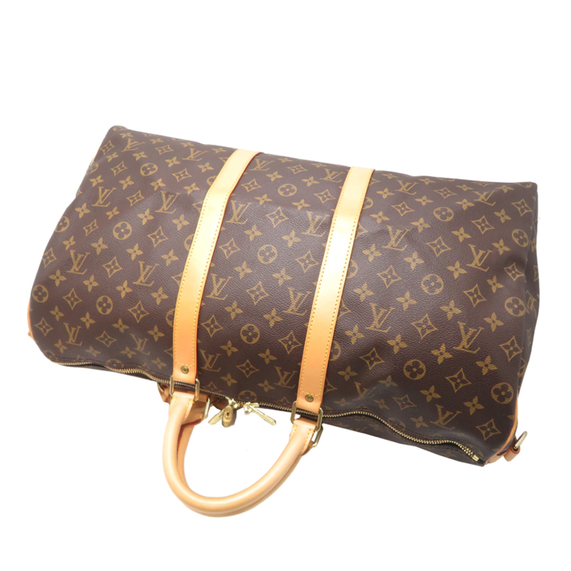Louis Vuitton Brown Monogram Boston Bag (Pre-Owned)
