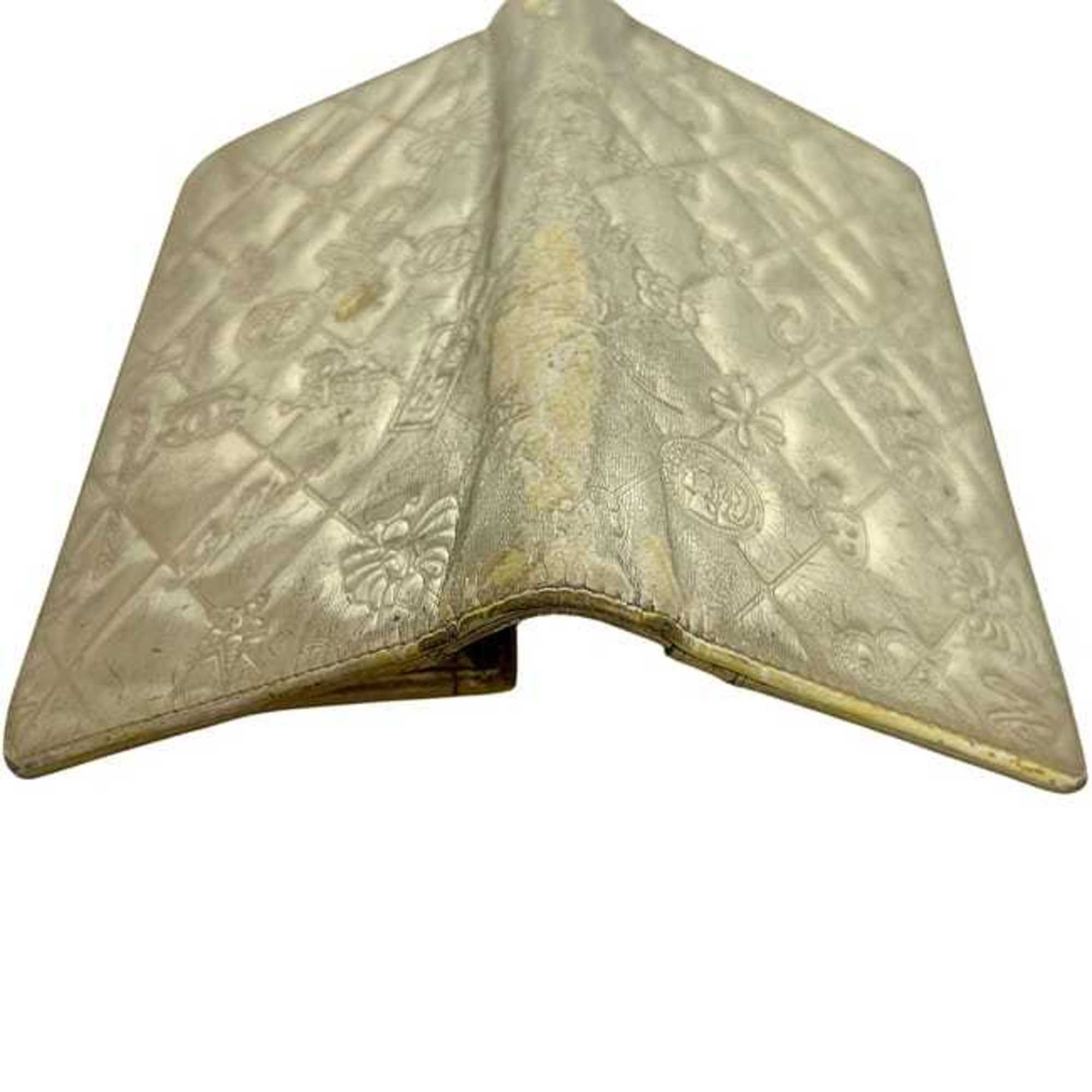 Chanel Gold Patent Leather Long Wallet (Bi-Fold) (Pre-Owned)