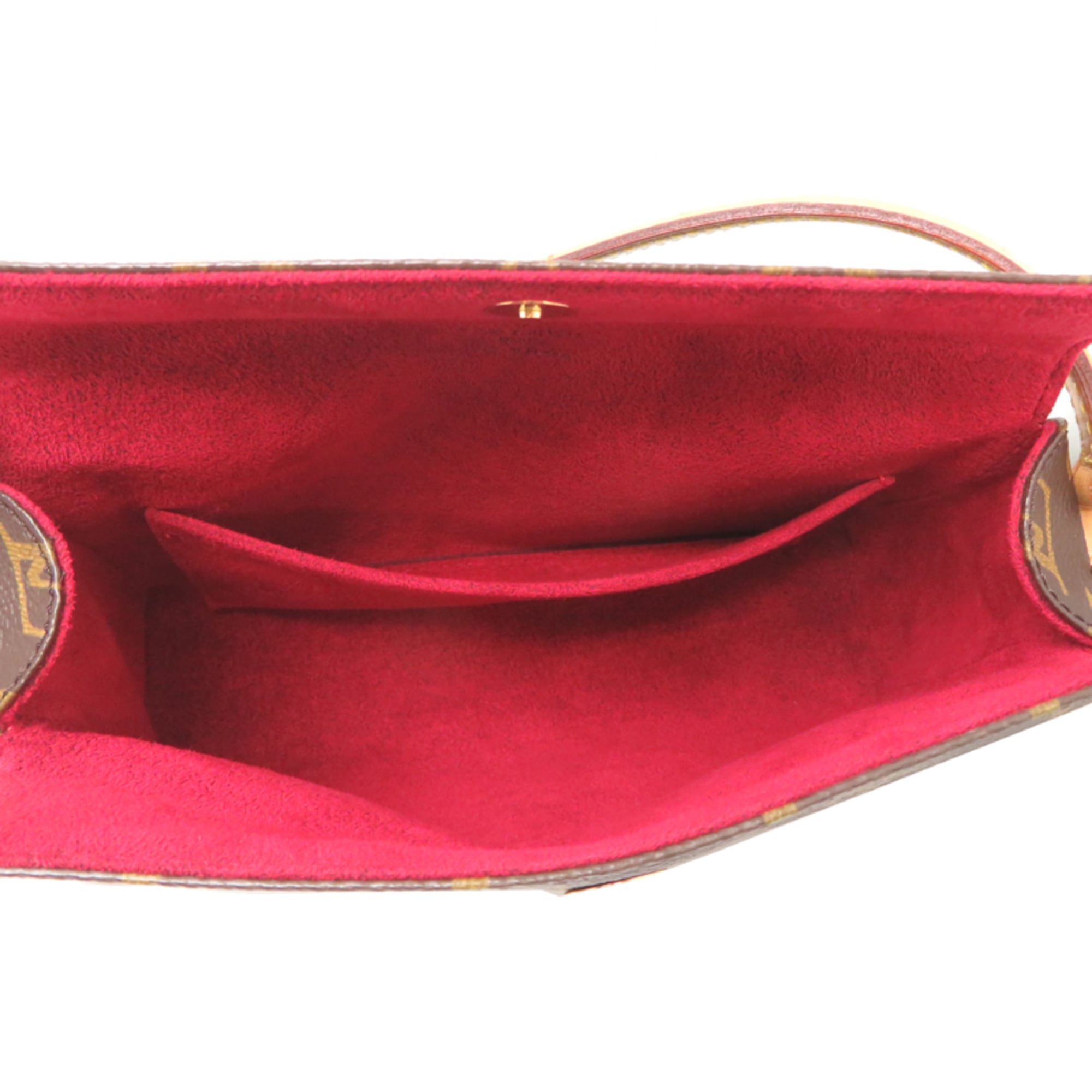 Louis Vuitton Brown Monogram Shoulder Bag (Pre-Owned)