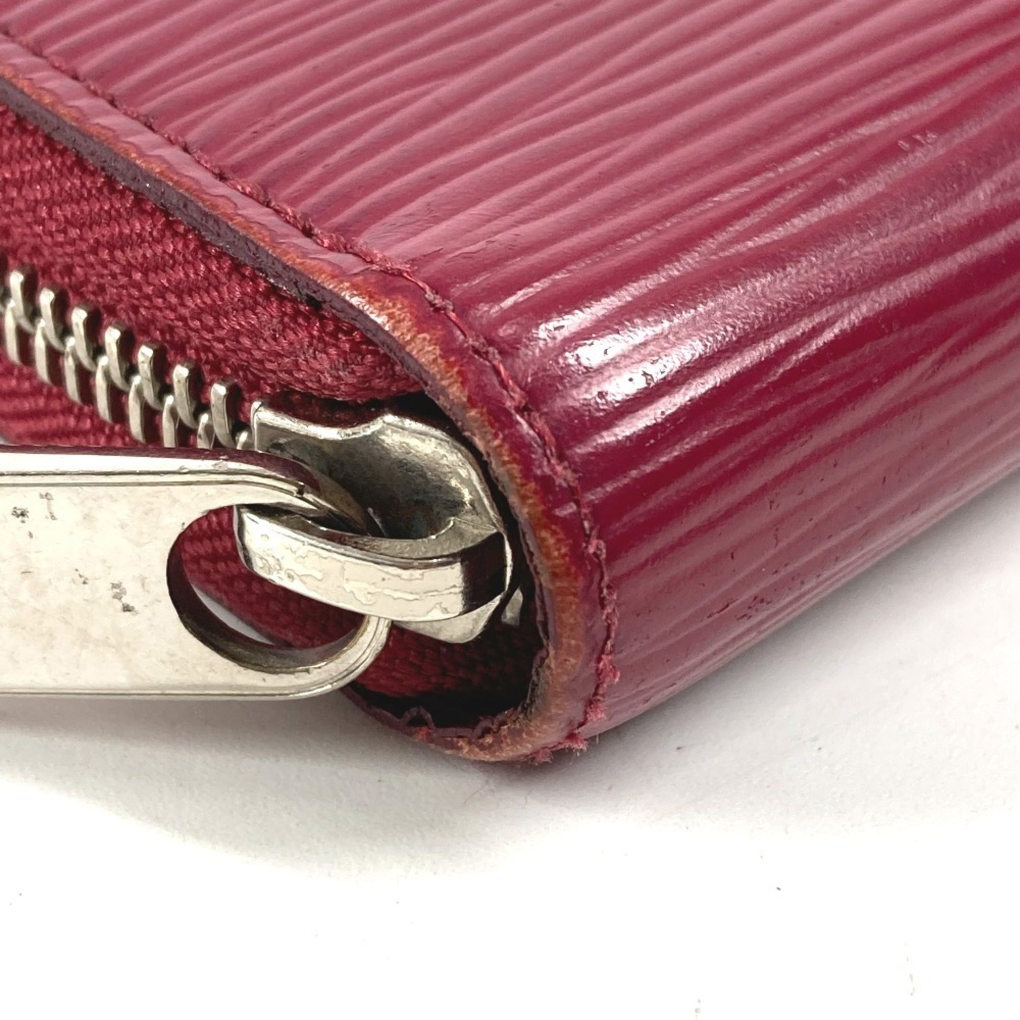 Louis Vuitton Fuchsia Pink Purple Epi Leather Long Wallet (Bi-Fold) (Pre-Owned)