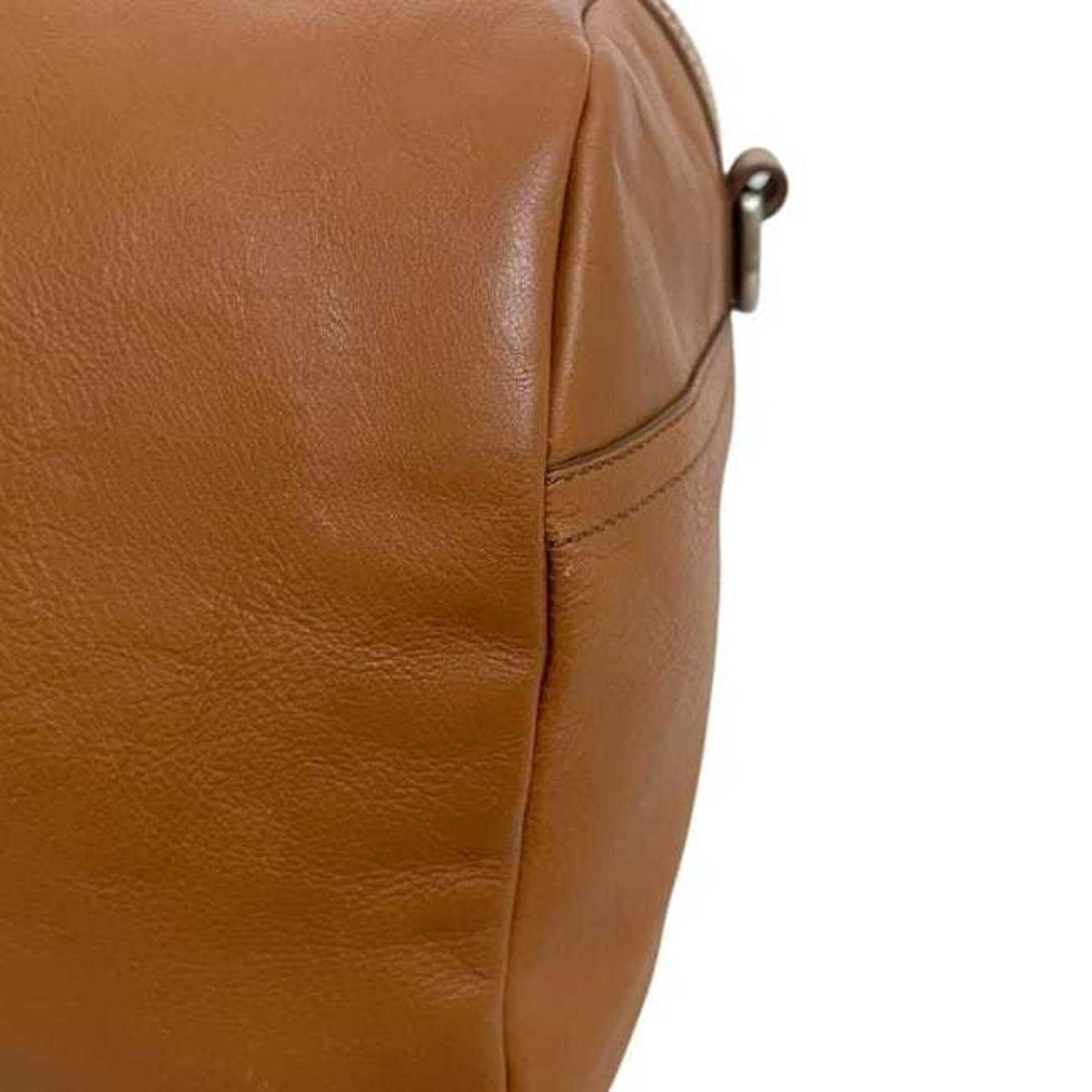 Coach Brown Leather Boston Bag (Pre-Owned)