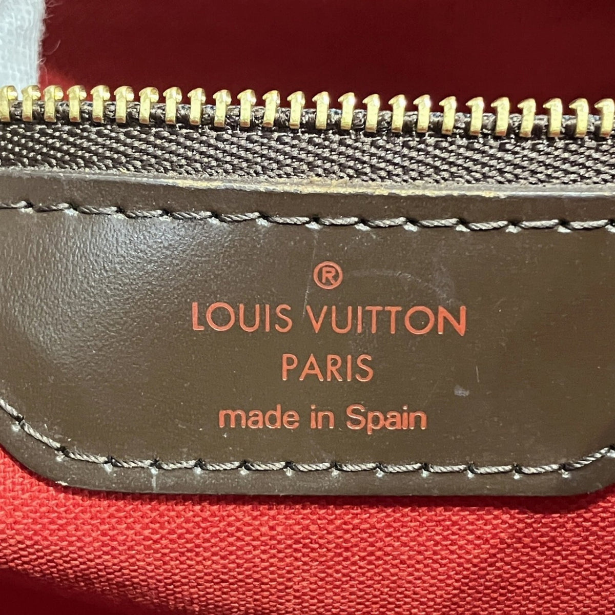 Louis Vuitton Damier Brown Damier Canvas Shoulder Bag (Pre-Owned)