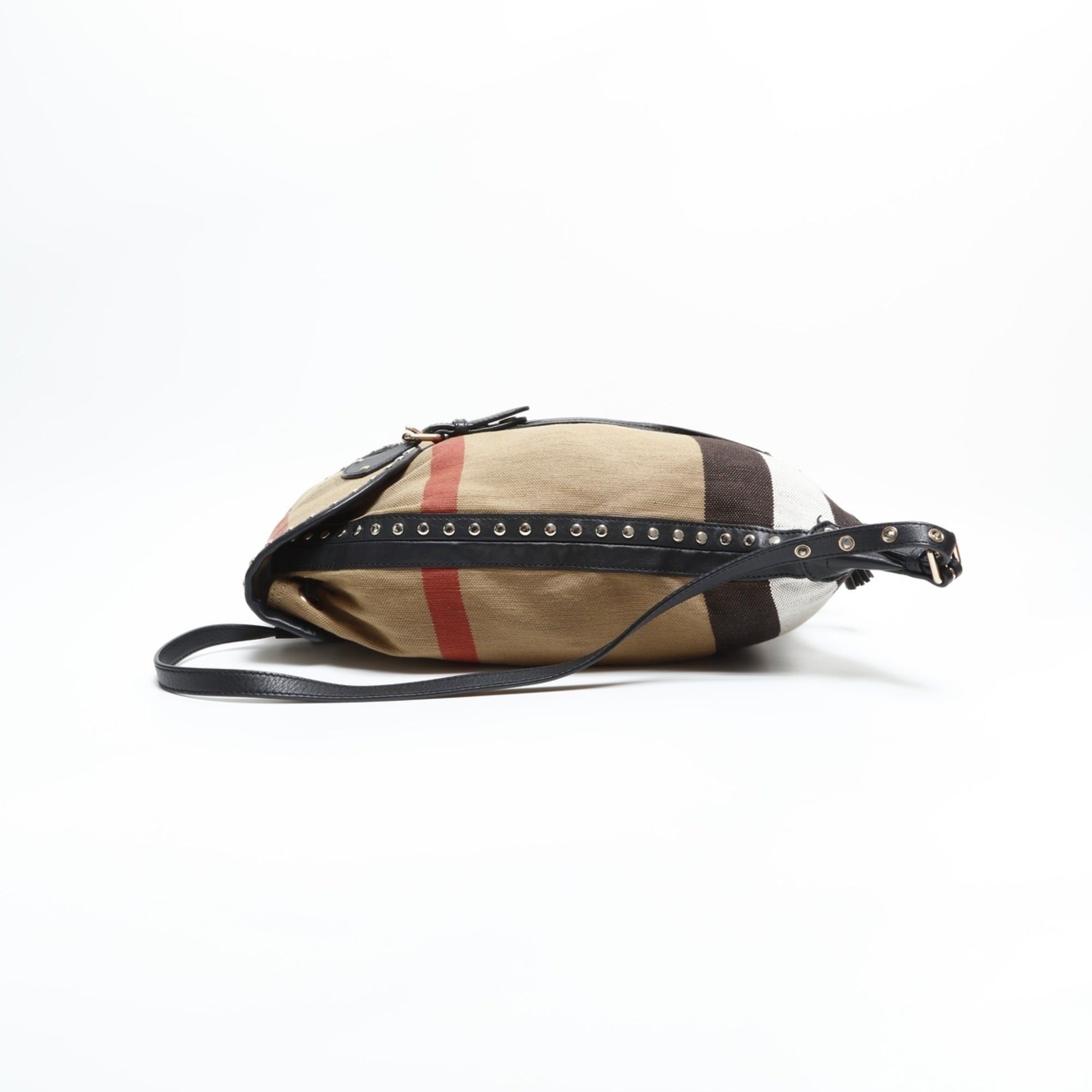 Burberry Beige Canvas Backpack (Pre-Owned)