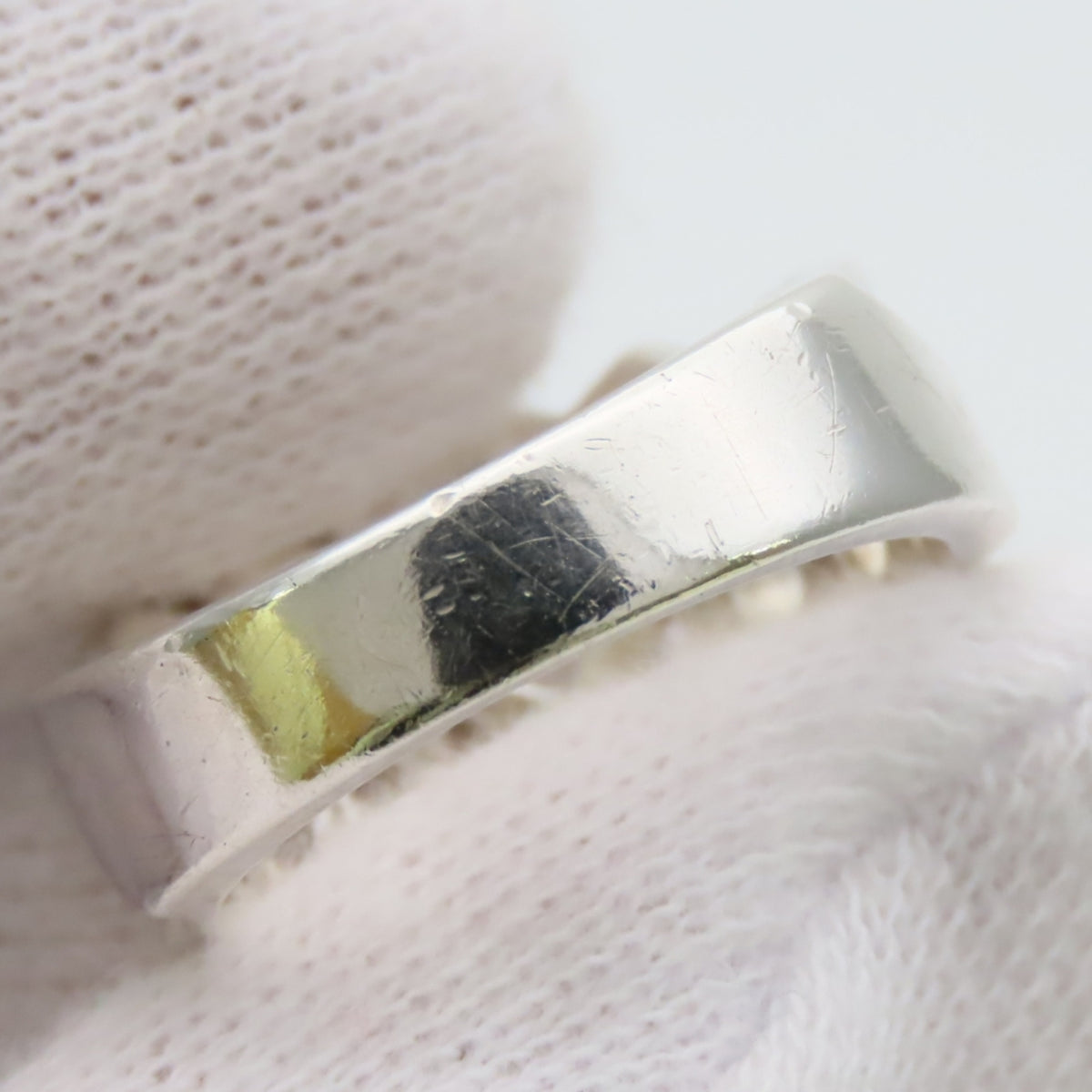 Tiffany Silver Silver 925 Band Ring (Pre-Owned)