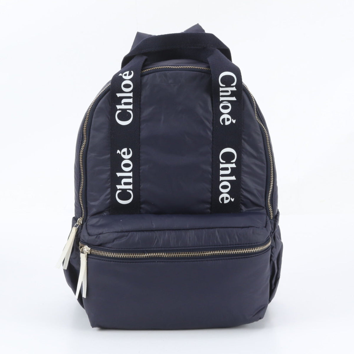 Chloé Navy Backpack Shoulder Bag (Pre-Owned)
