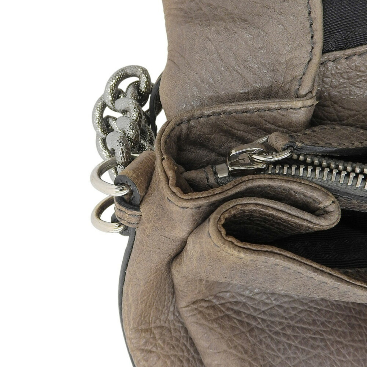 Celine Gray Leather Handbag (Pre-Owned)