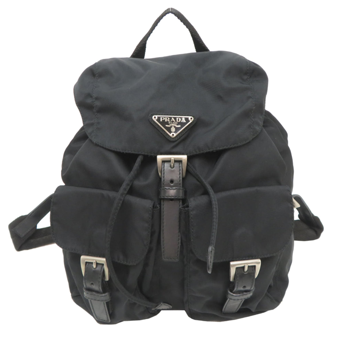 Prada Black Nylon Backpack (Pre-Owned)