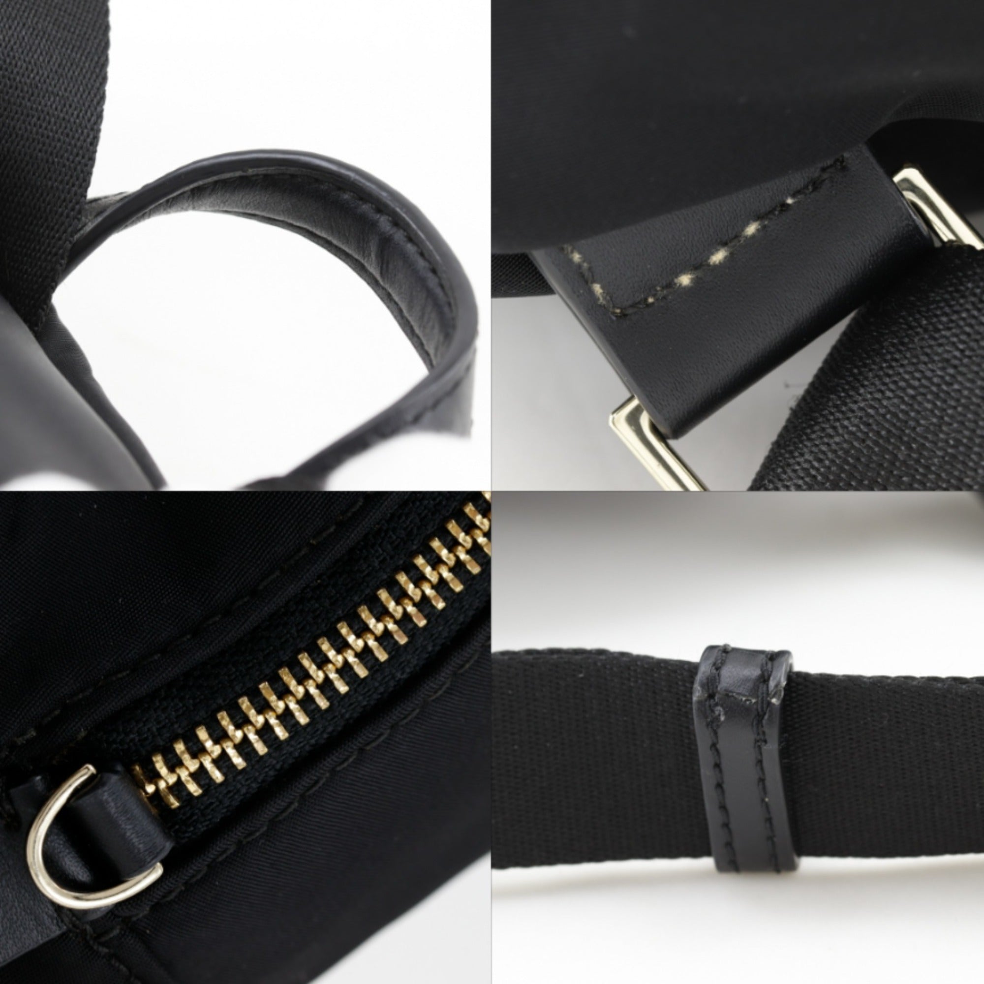 Kate Spade Black Nylon Backpack (Pre-Owned)