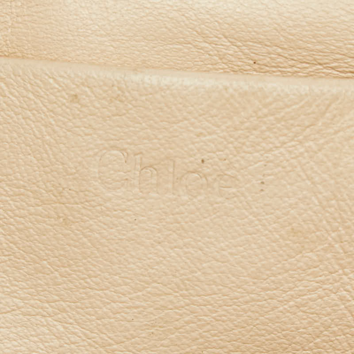 Chloé Pink Orange Leather Shoulder Bag (Pre-Owned)