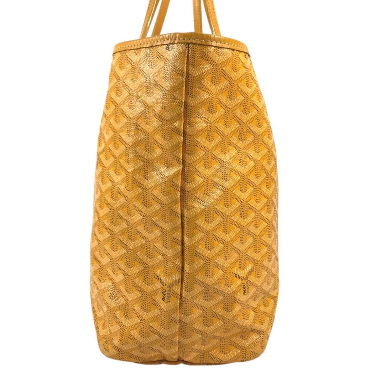 Goyard Yellow Pvc Leather Tote Bag (Pre-Owned)