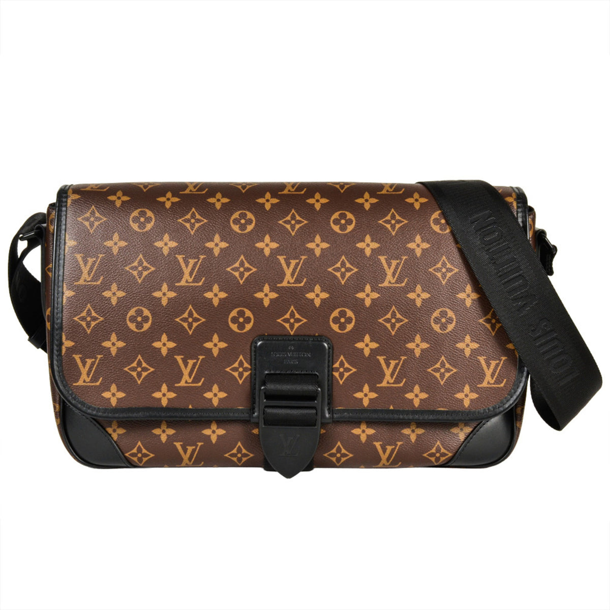 Louis Vuitton Monogram Macassar Monogram Macassar Shoulder Bag (Pre-Owned)