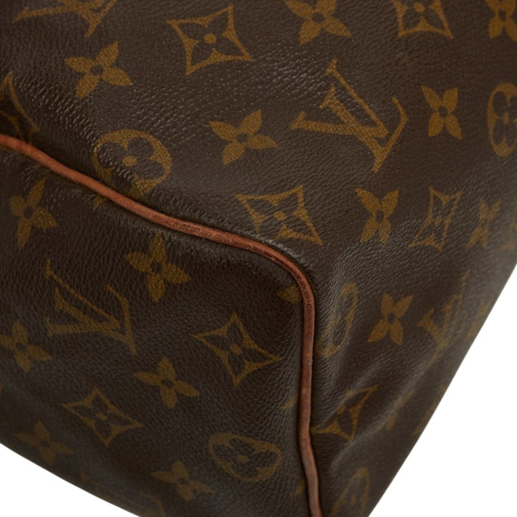 Louis Vuitton Brown Monogram Pvc Leather Handbag (Pre-Owned)