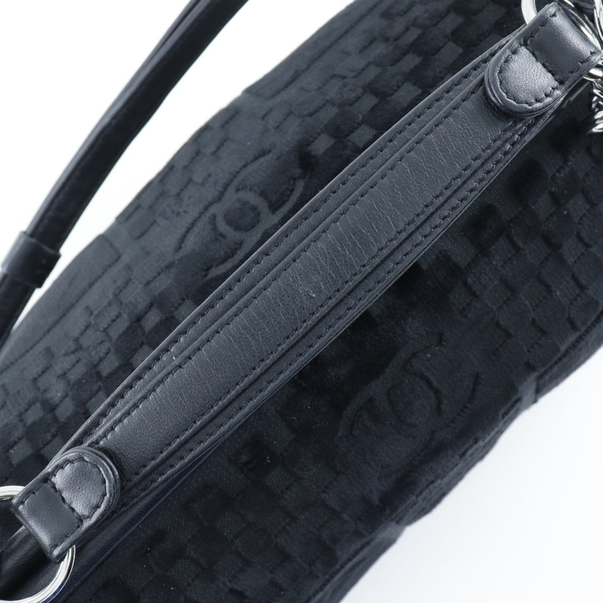 Chanel Black Leather Shoulder Bag (Pre-Owned)