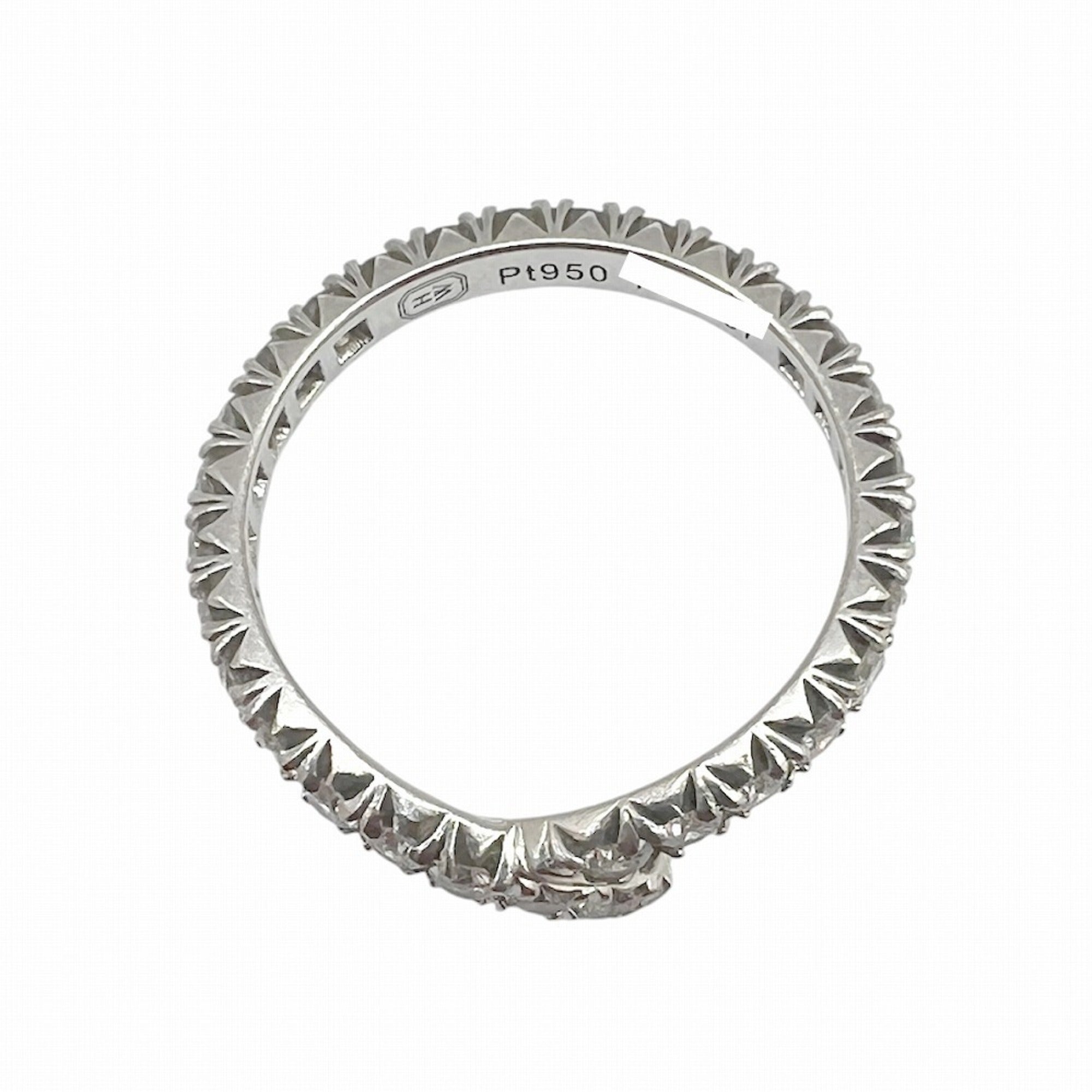 Harry Winston Platinum Platinum 950 Band Ring (Pre-Owned)