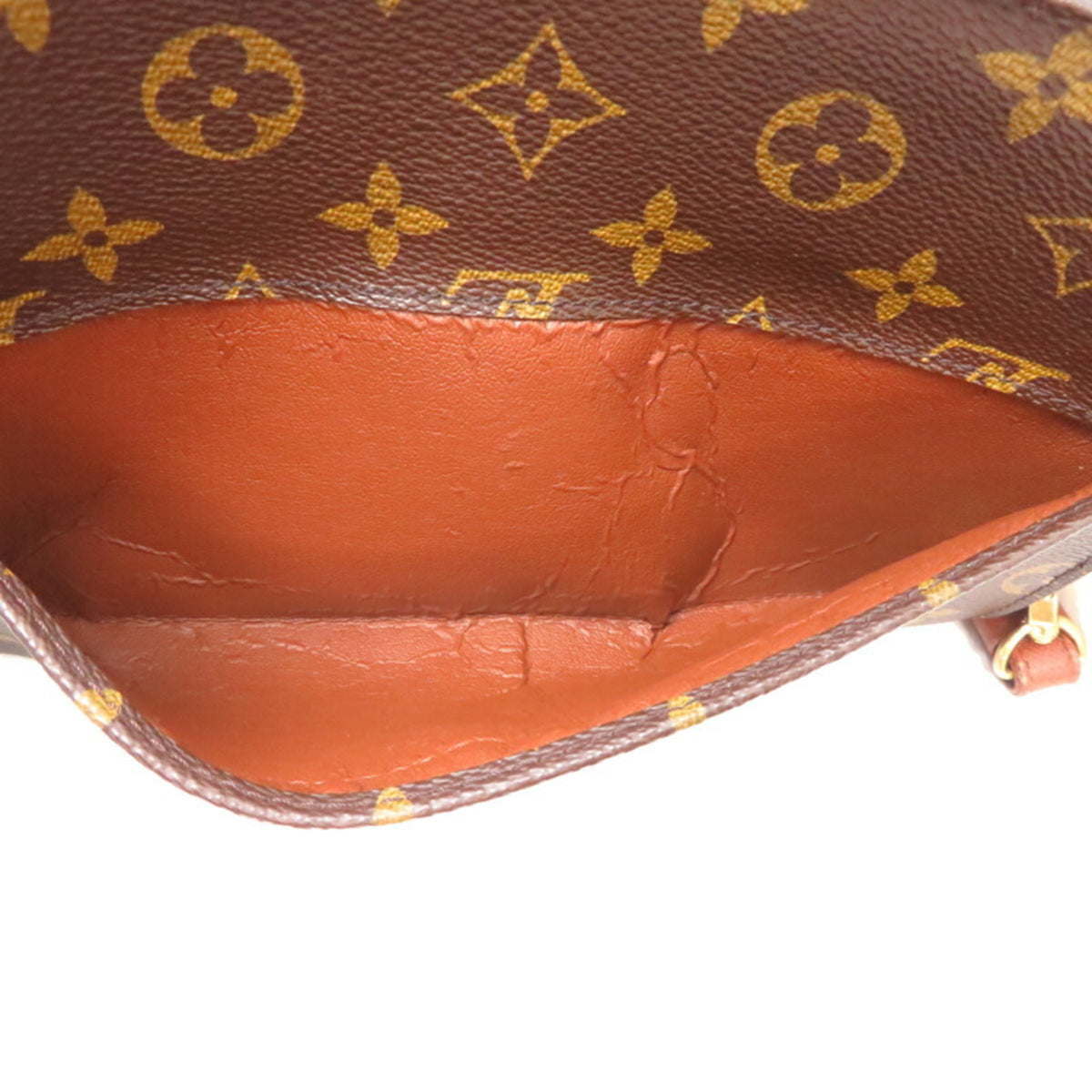 Louis Vuitton Brown Monogram Monogram Clutch Bag (Pre-Owned)