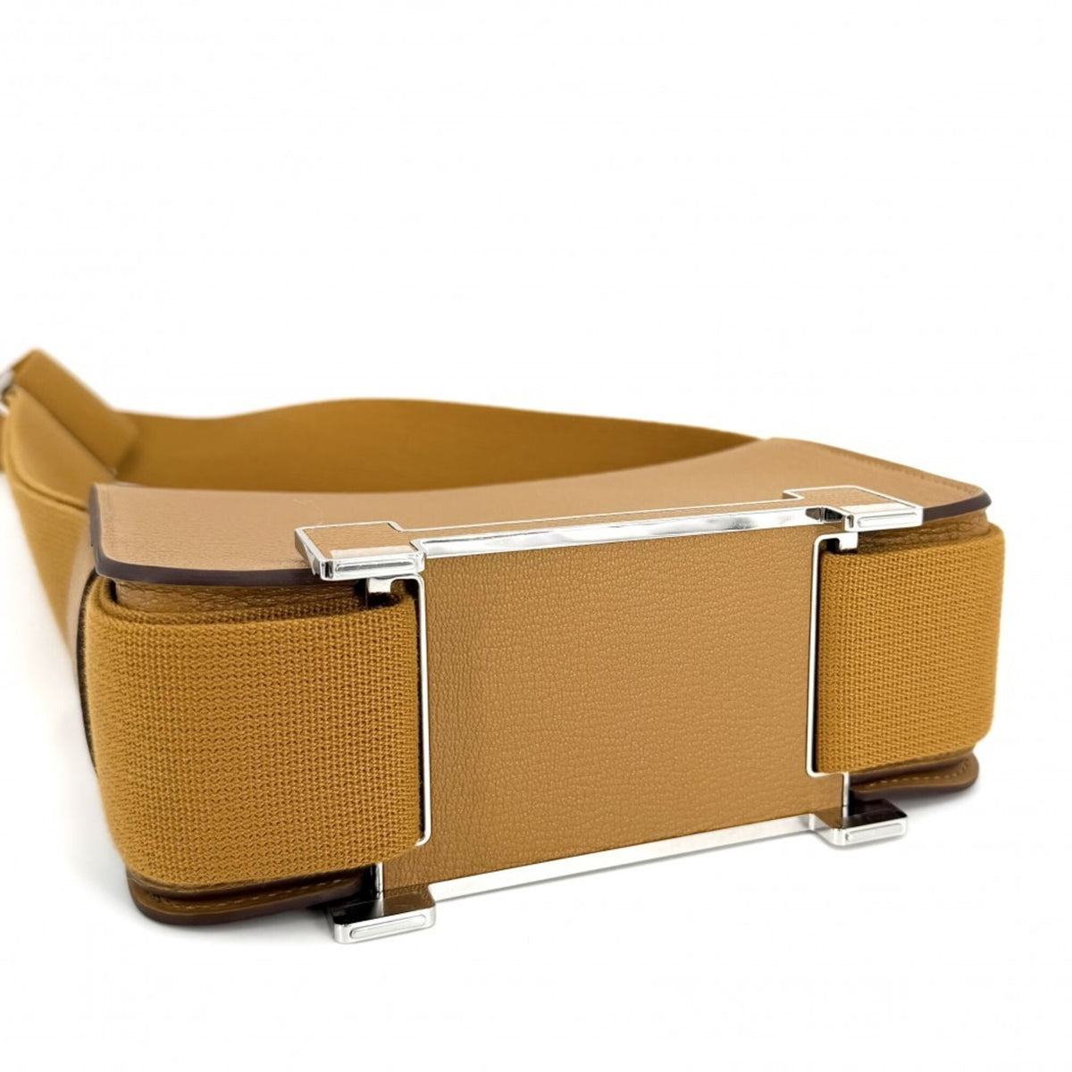 Hermes Brown Leather Shoulder Bag (Pre-Owned)