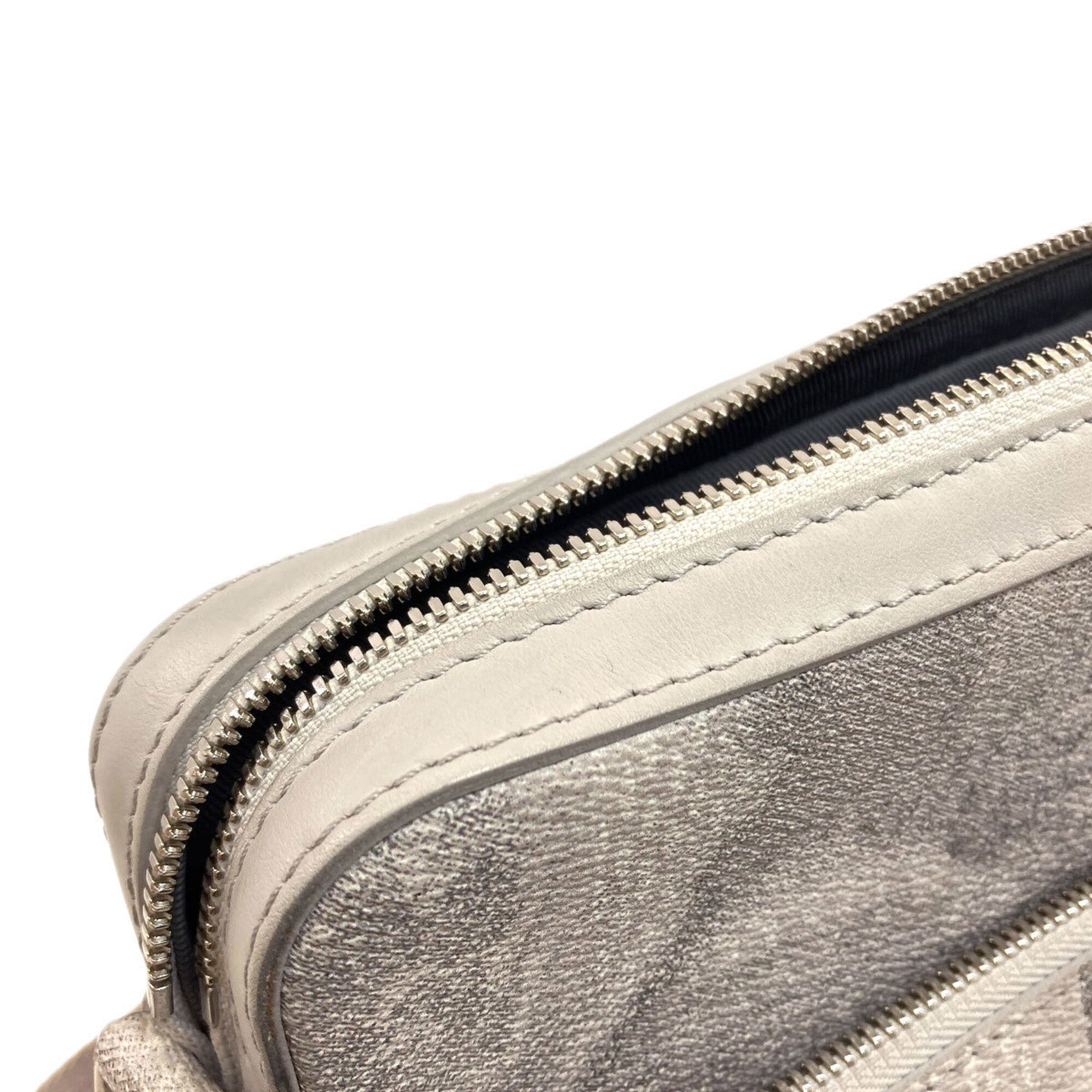 Louis Vuitton Gray Shoulder Bag (Pre-Owned)