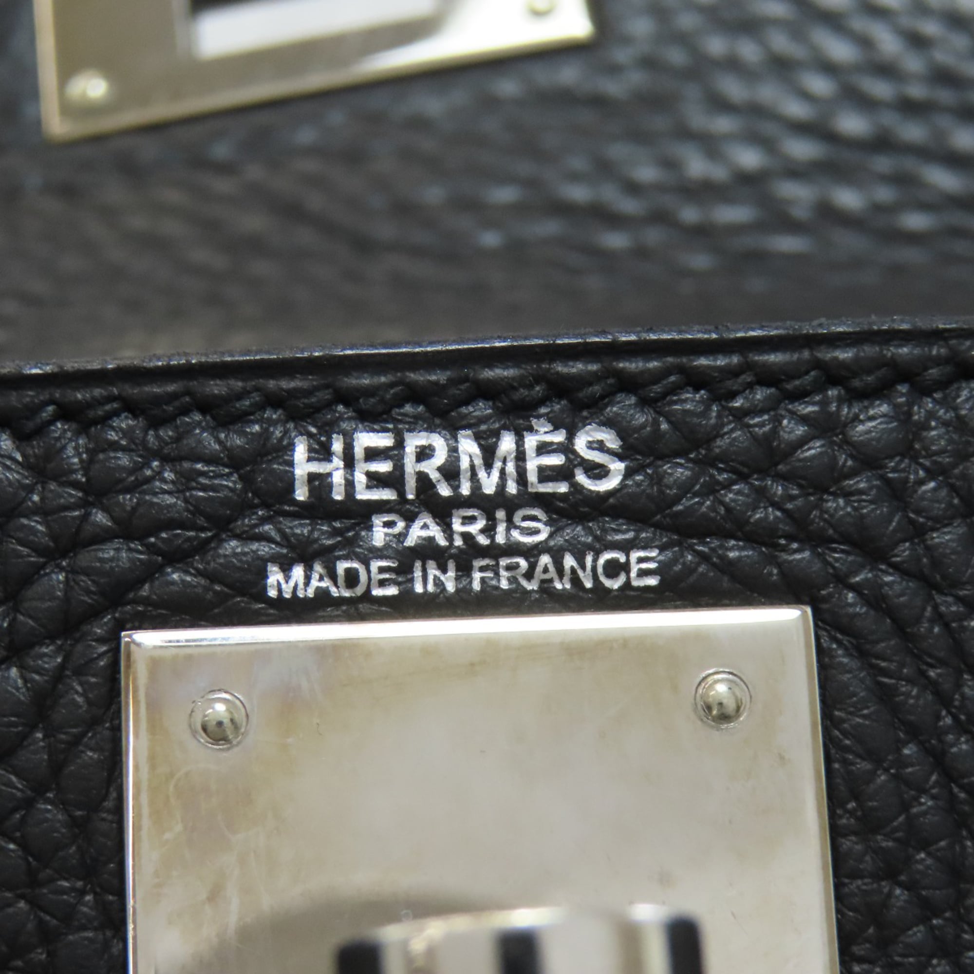 Hermes Kelly Black Handbag (Pre-Owned)