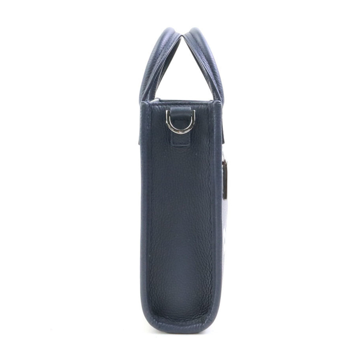 Christian Dior Navy Leather Shoulder Bag (Pre-Owned)