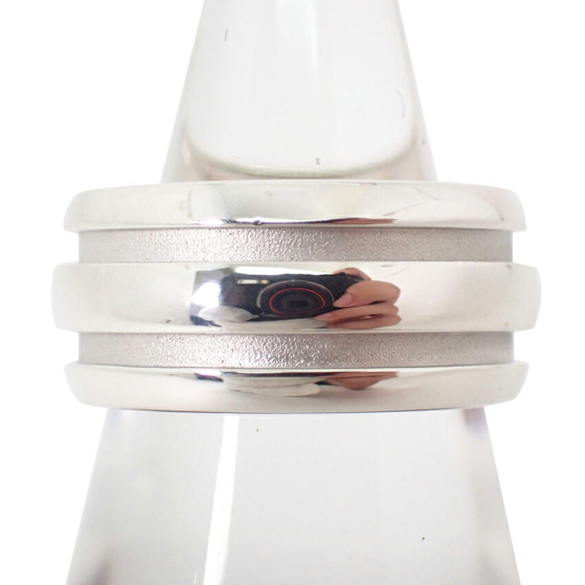 Tiffany Silver Sterling Silver 925 Band Ring (Pre-Owned)