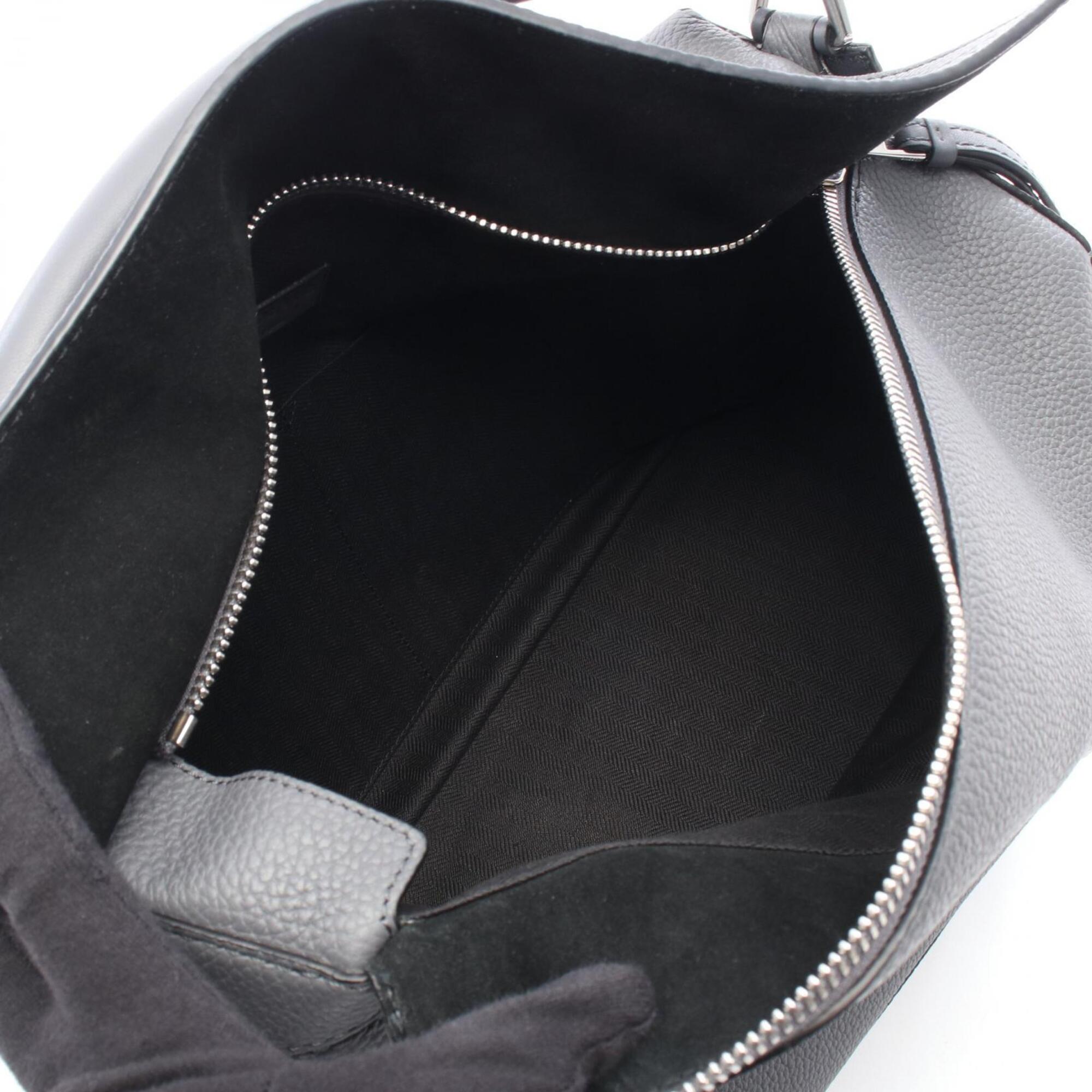 Loewe Gray Leather Handbag (Pre-Owned)