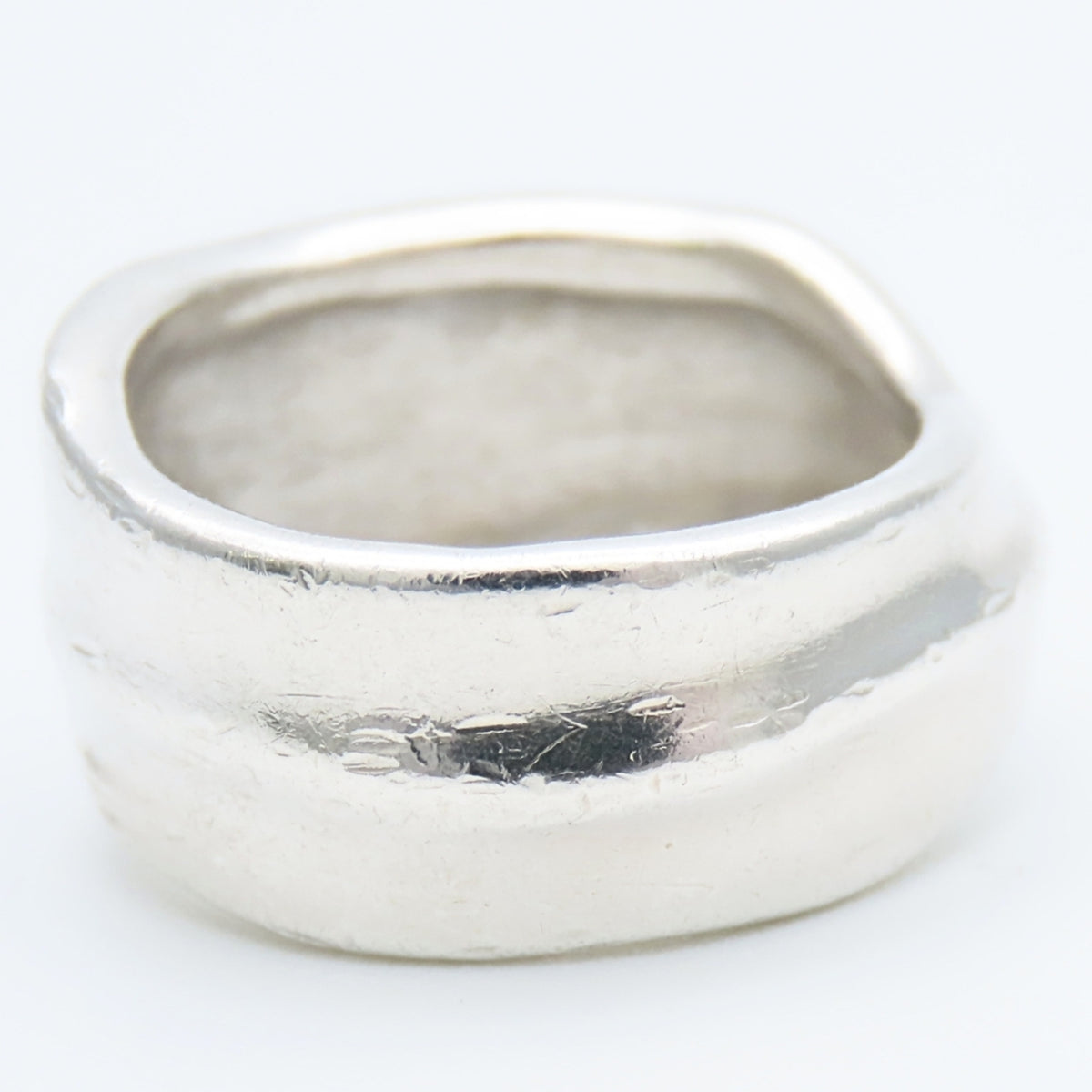 Tiffany Silver Silver 925 Band Ring (Pre-Owned)