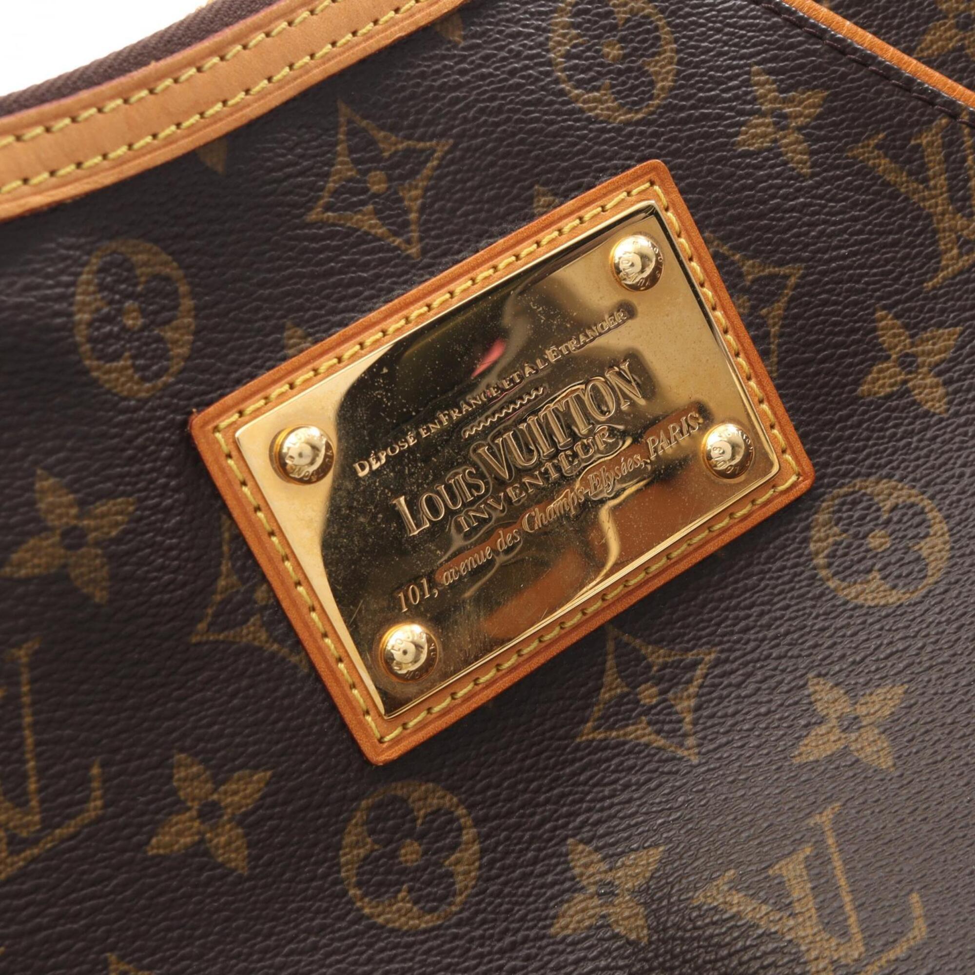 Louis Vuitton Brown Monogram Pvc Coated Canvas Leather Handbag Shoulder Bag (Pre-Owned)