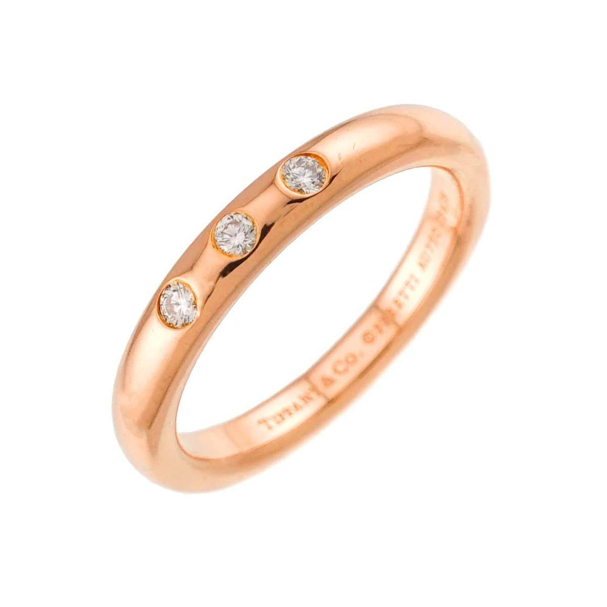 Tiffany Pink Gold (18K) Band Ring (Pre-Owned)