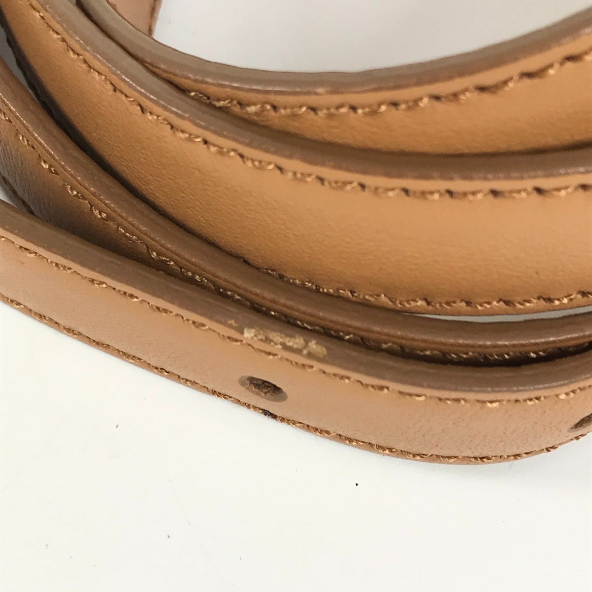Salvatore Ferragamo Beige Straw Leather Handbag Shoulder Bag (Pre-Owned)
