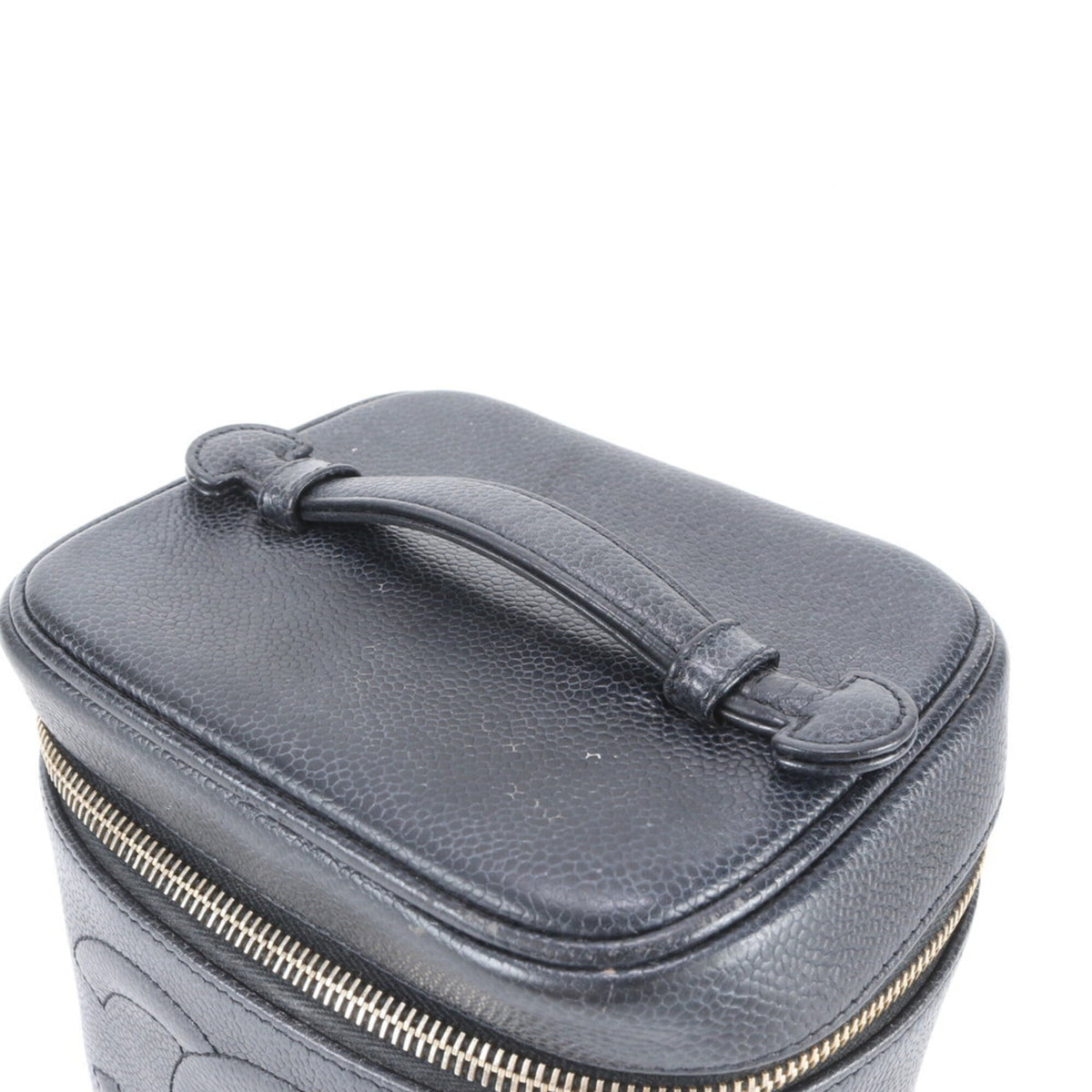 Chanel Black Leather Handbag Pouch (Pre-Owned)