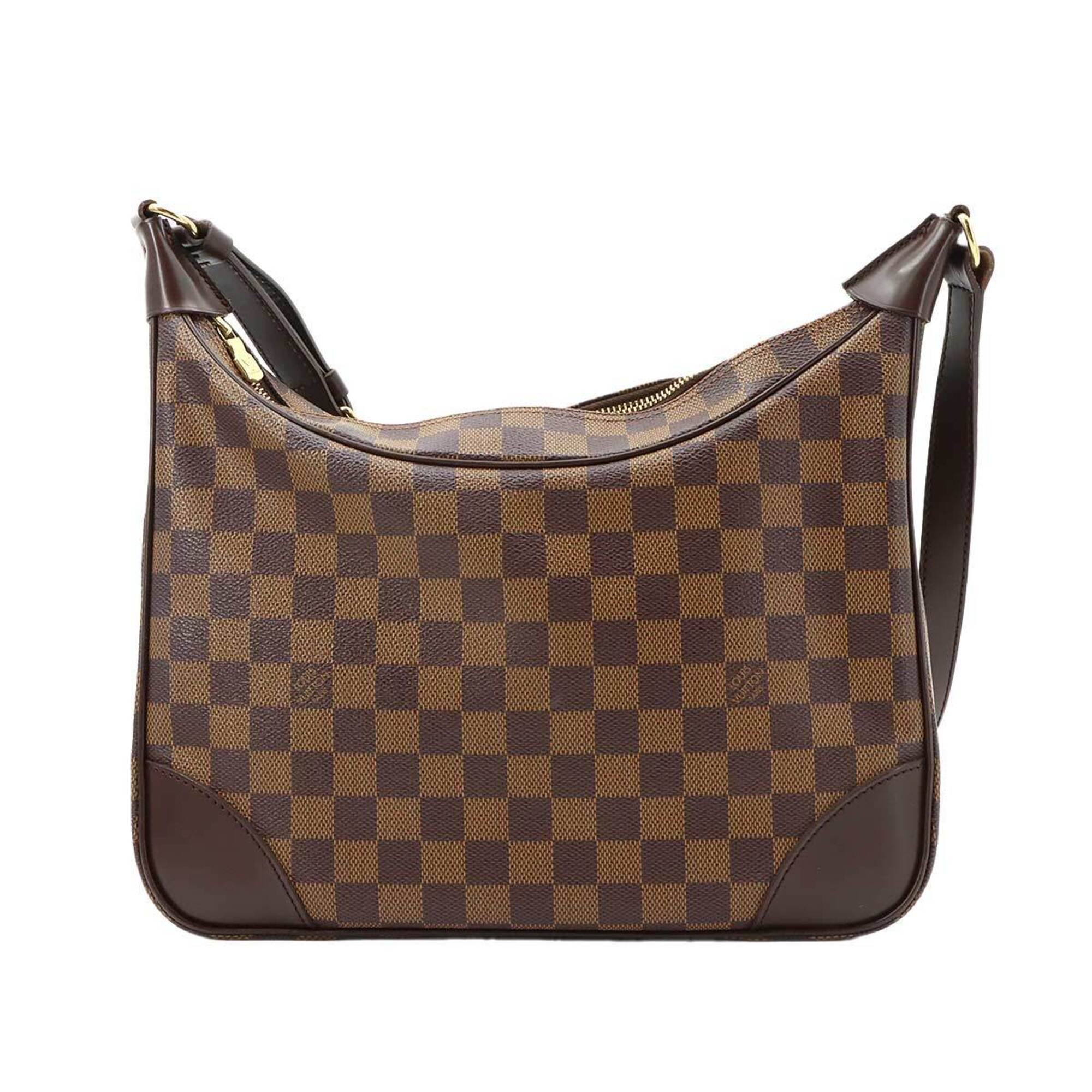Louis Vuitton Damier Canvas Ebene Damier Canvas Handbag Shoulder Bag (Pre-Owned)