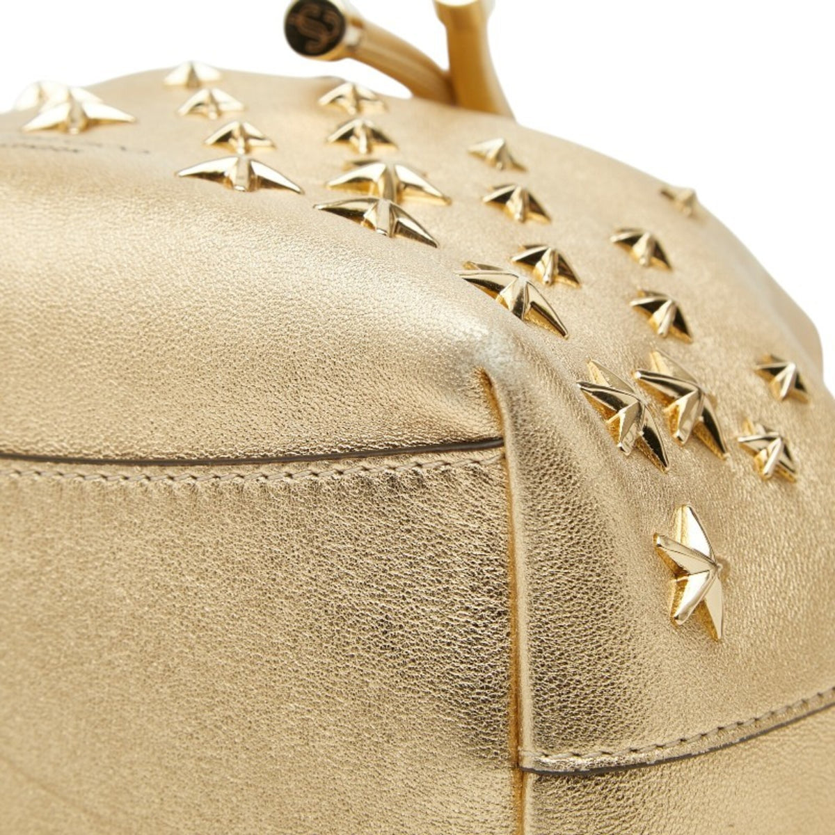 Jimmy Choo Leather Handbag Shoulder Bag (Pre-Owned)