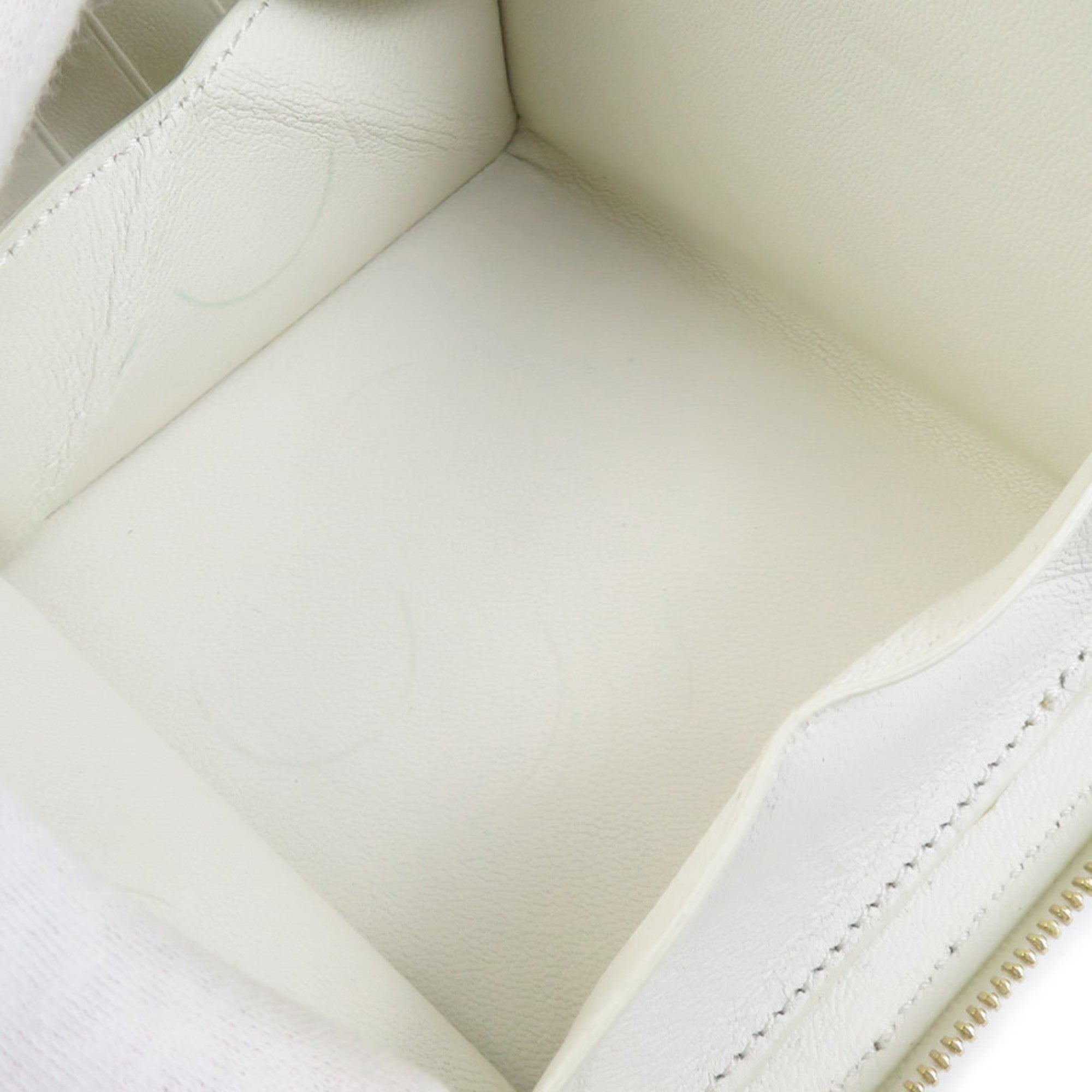 Celine Gray Ivory Leather Wallet (Bi-Fold) (Pre-Owned)