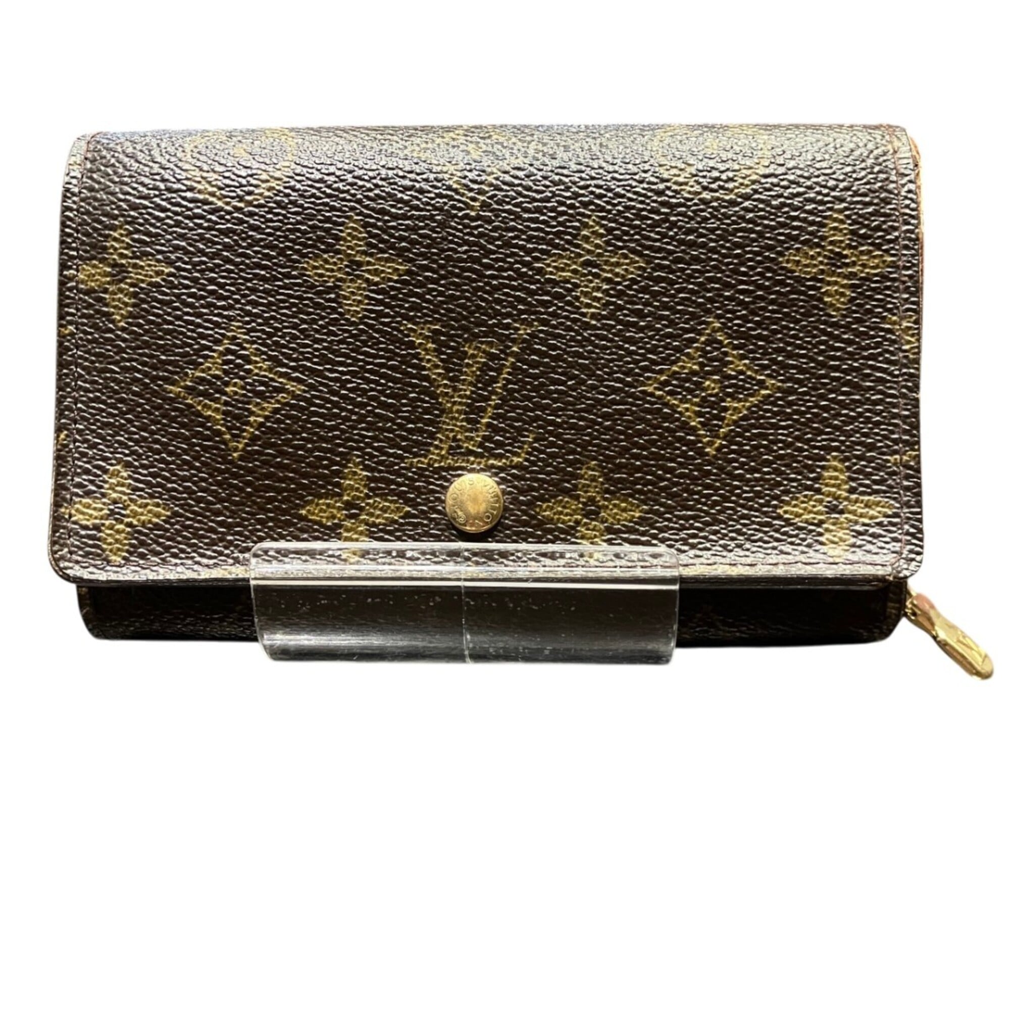 Louis Vuitton Brown Monogram Wallet (Bi-Fold) (Pre-Owned)