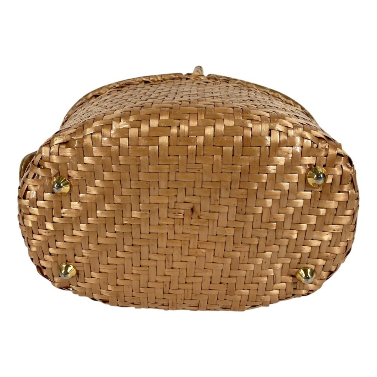 Fendi Beige Hemp Leather Handbag (Pre-Owned)