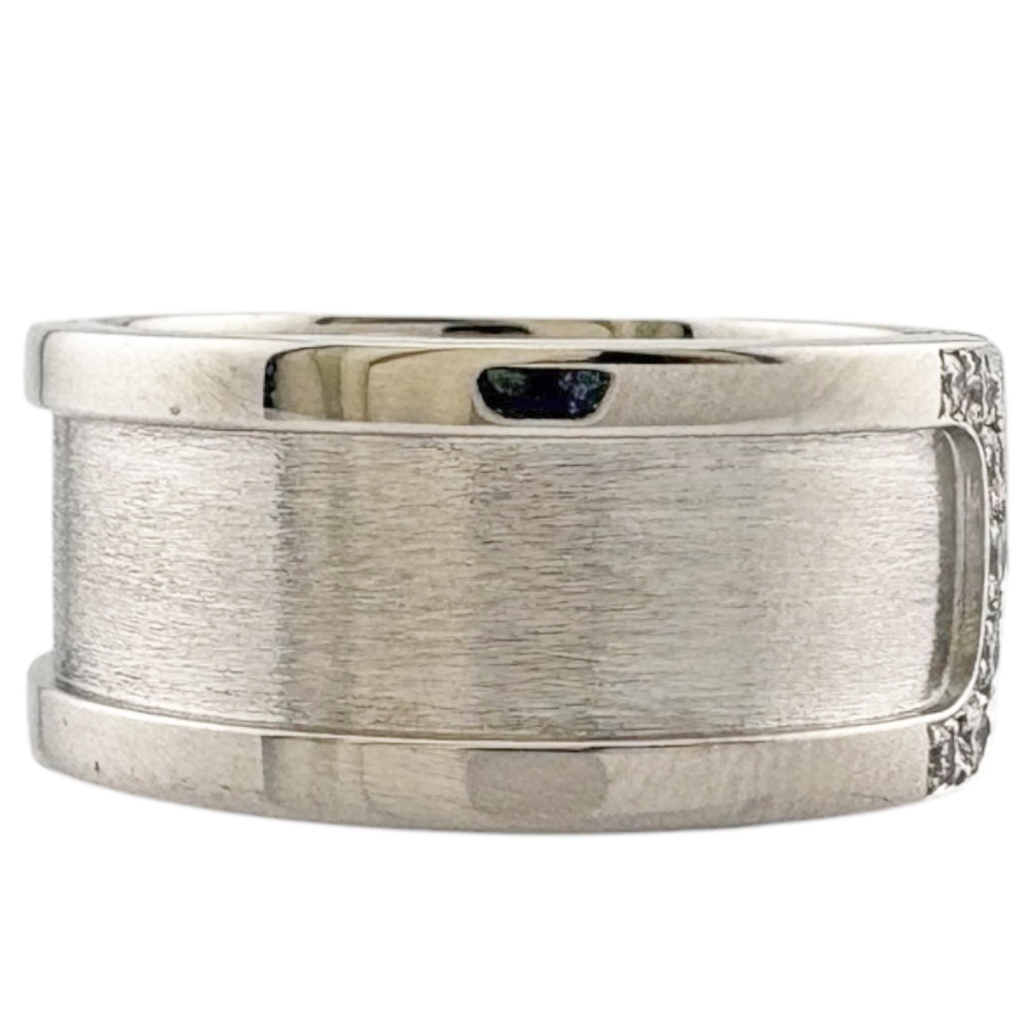 Cartier Silver White Gold (18K) Band Ring (Pre-Owned)
