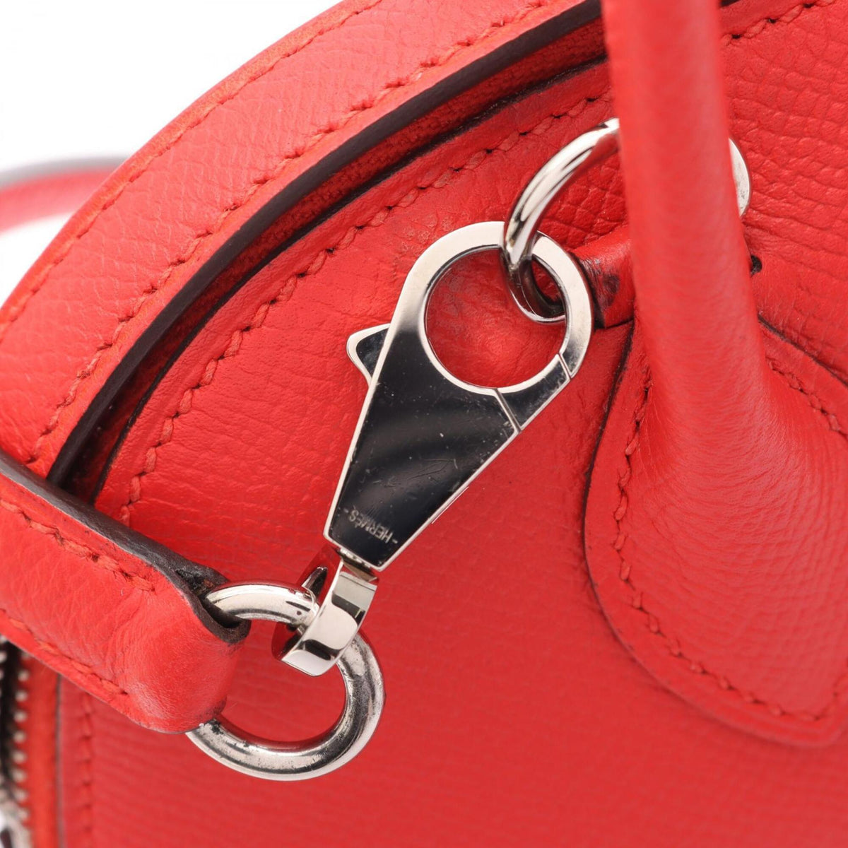 Hermes Red Color Epsom Leather Handbag (Pre-Owned)