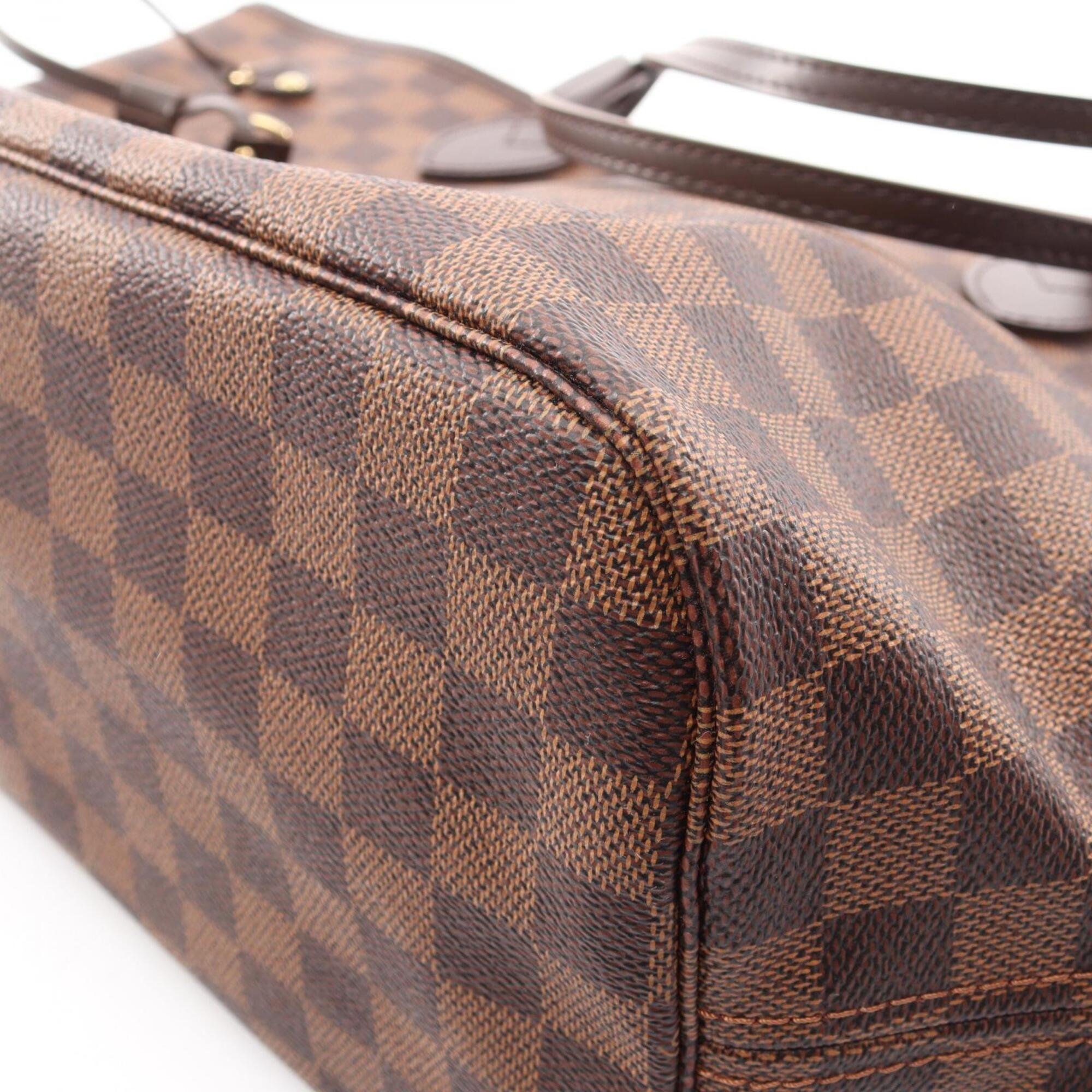 Louis Vuitton Brown Coated Canvas Pvc Leather Handbag Tote Bag (Pre-Owned)