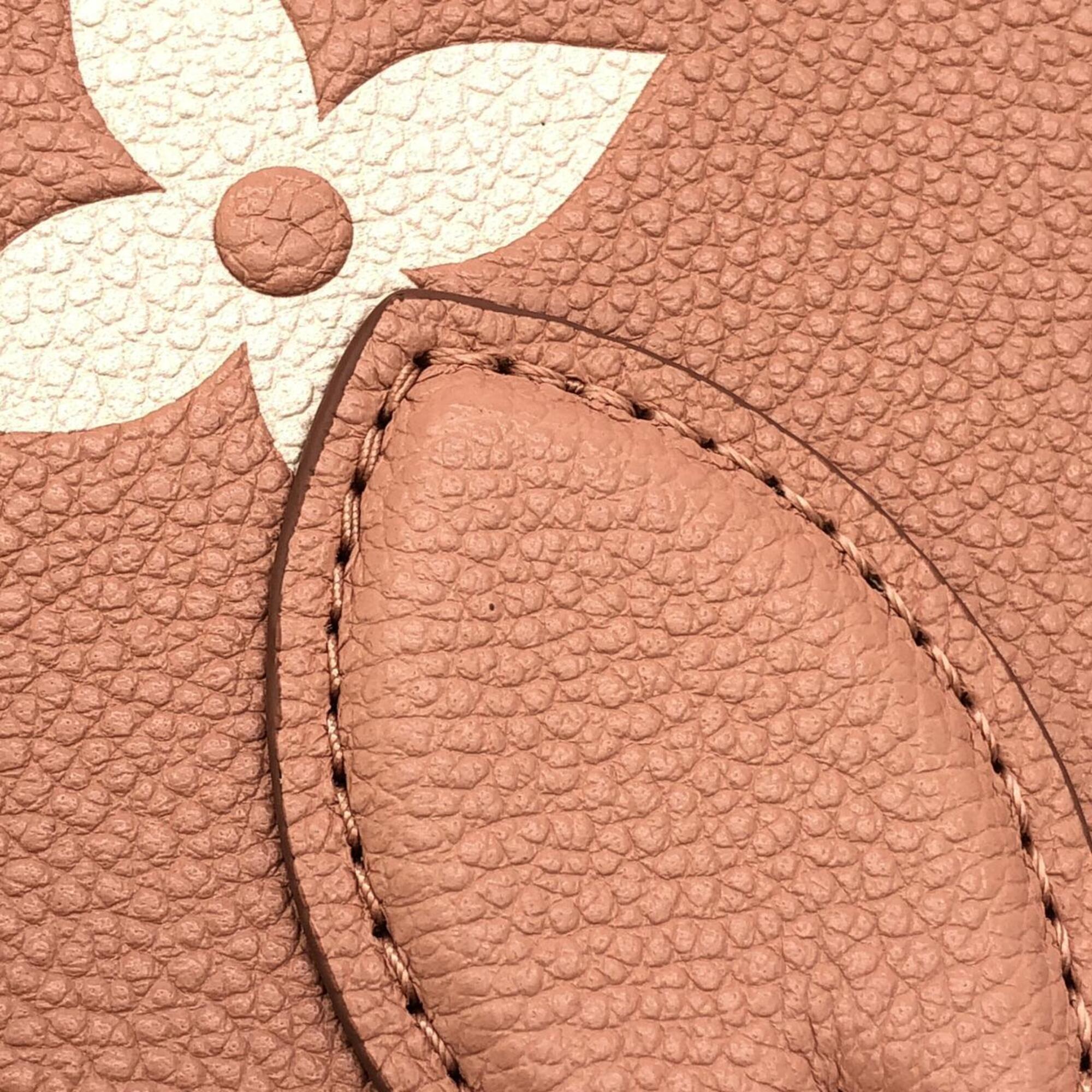 Louis Vuitton Pink Rose Leather Handbag (Pre-Owned)