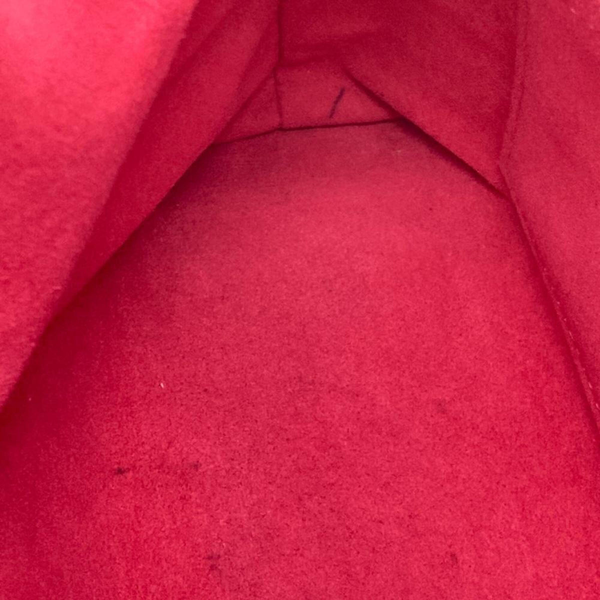 Louis Vuitton Cerise Red Color Monogram Canvas Handbag (Pre-Owned)