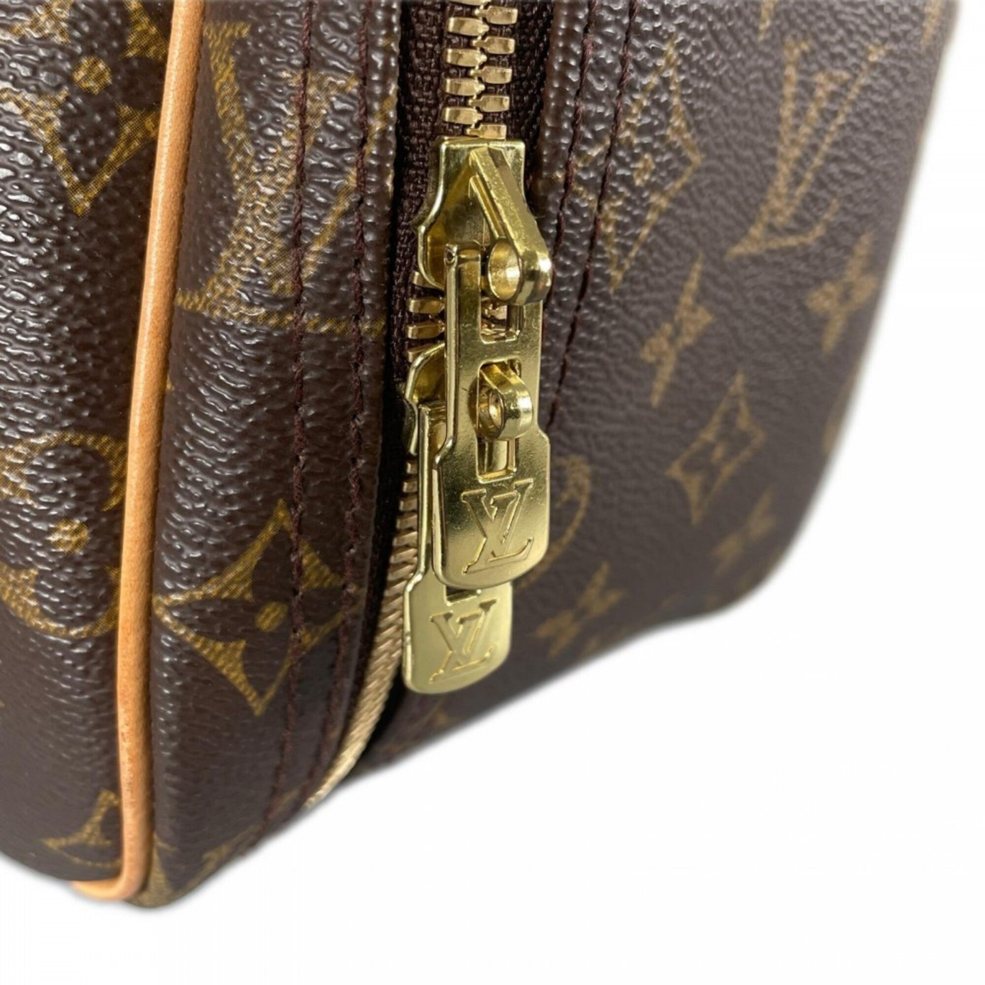 Louis Vuitton Brown Monogram White Monogram Handbag (Pre-Owned)