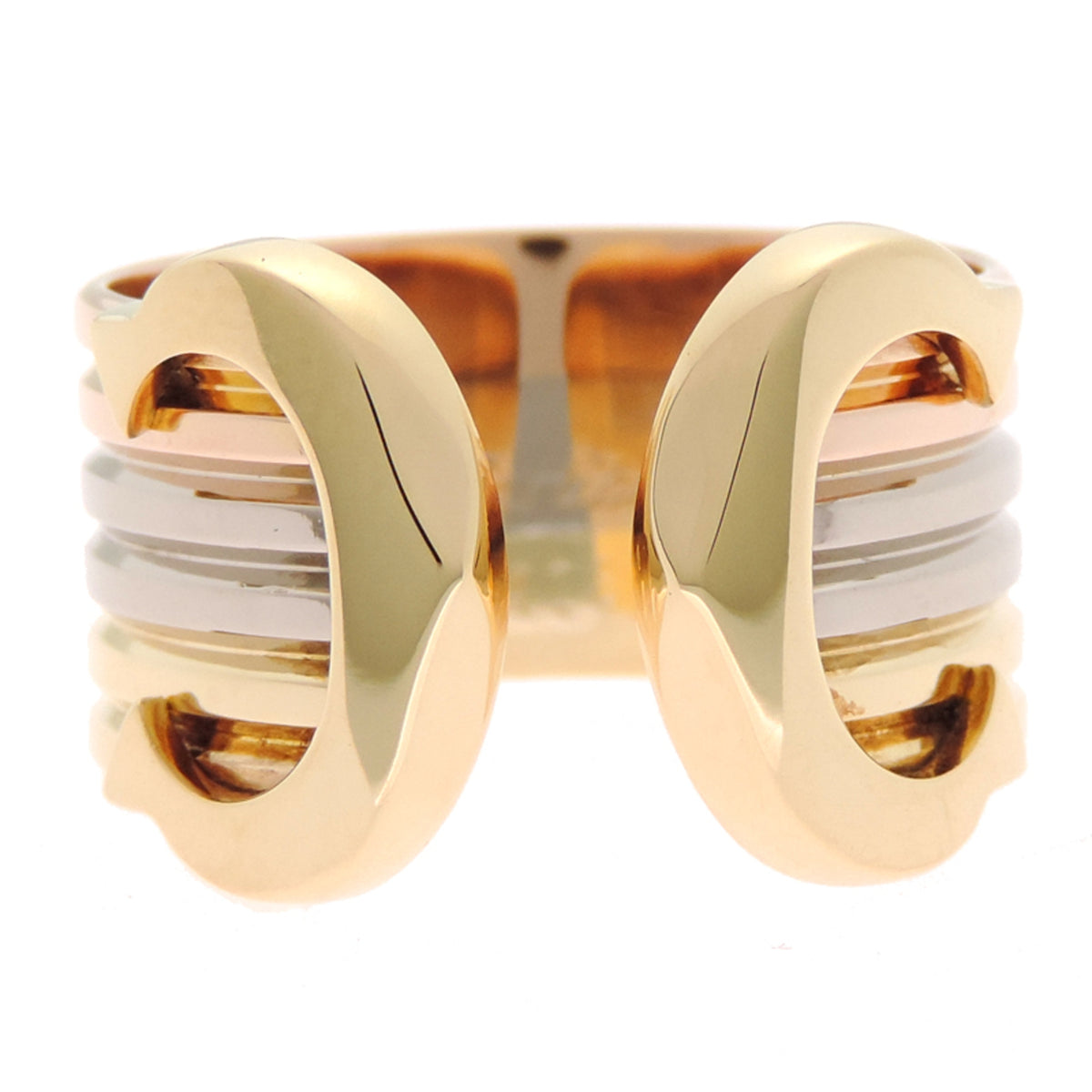 Cartier Yellow Gold (18K) Pink Gold (18K) White Gold (18K) Band Ring (Pre-Owned)