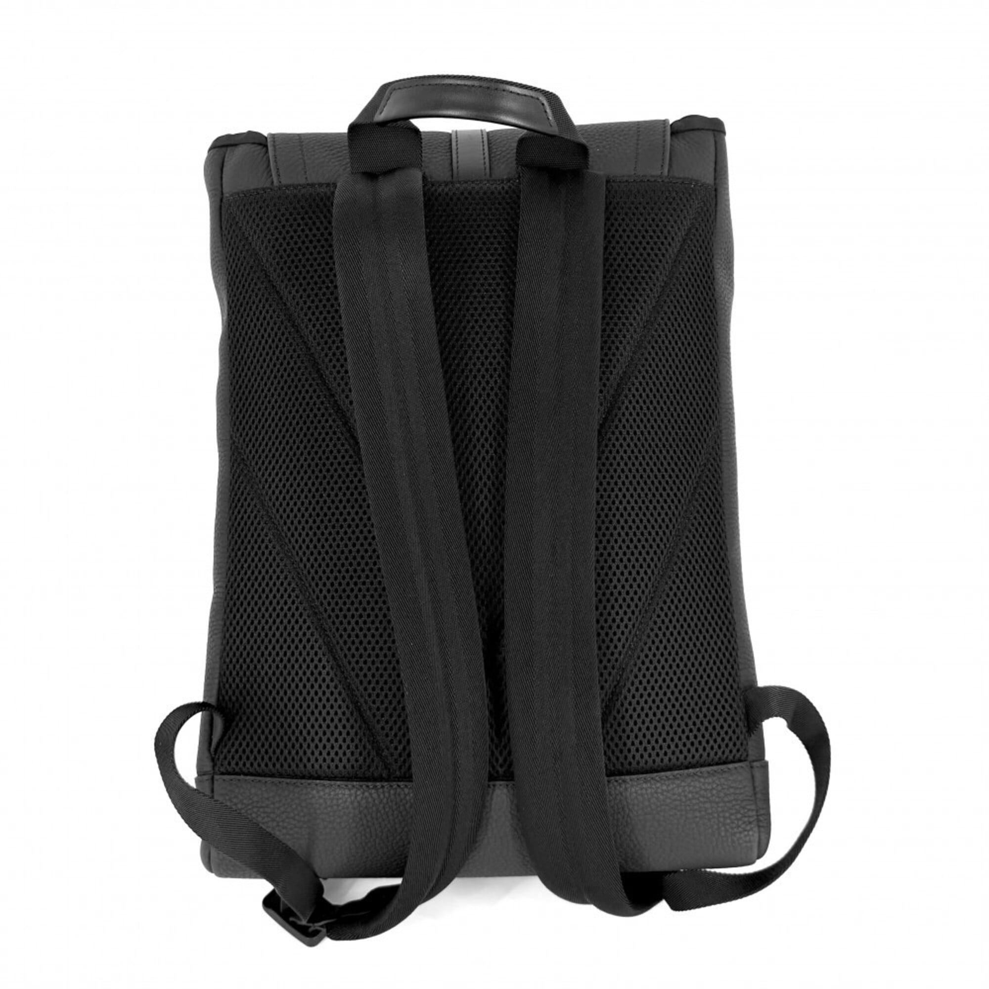 Louis Vuitton Black Leather Backpack (Pre-Owned)