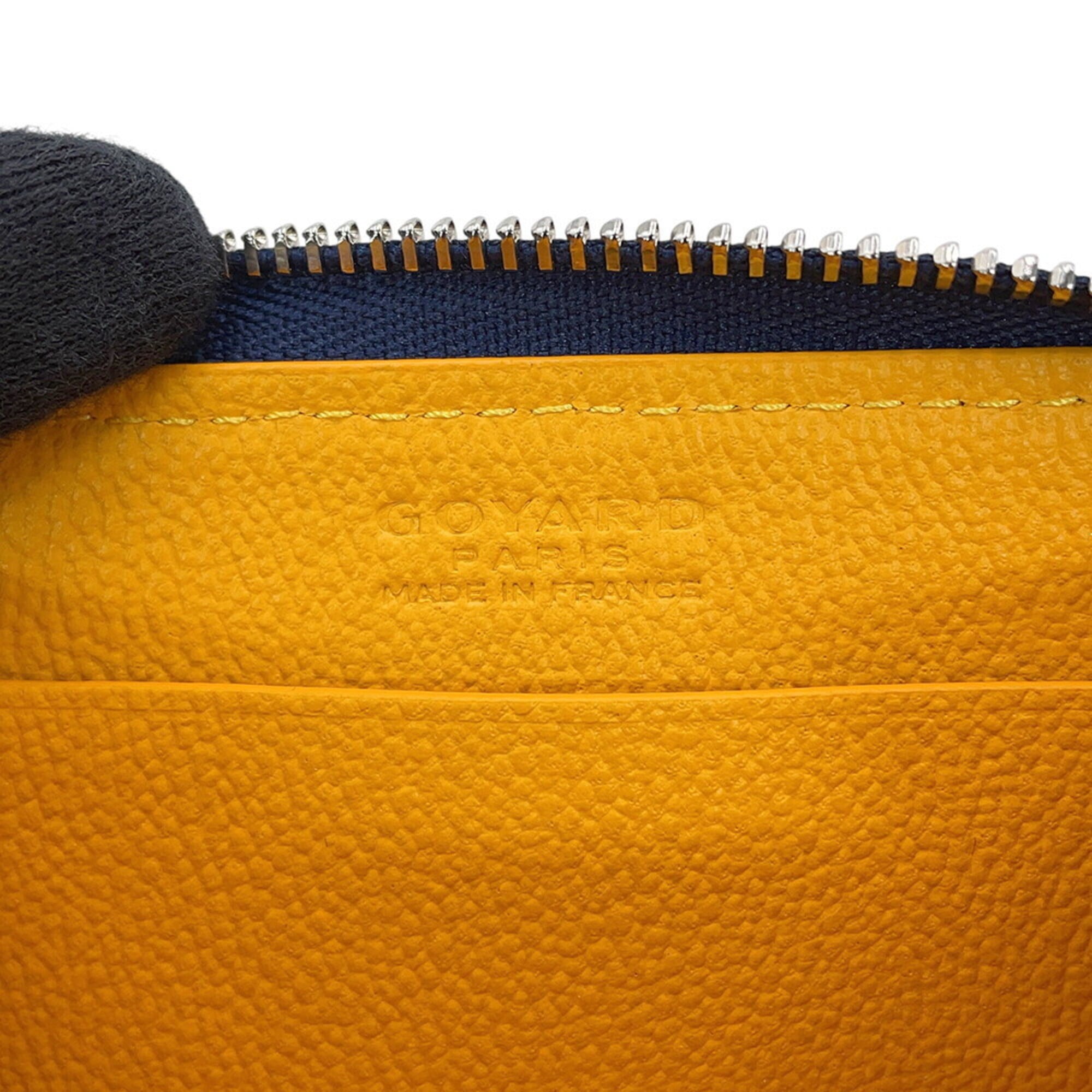 Goyard Blue Navy Pvc Leather Coin Purse/Coin Case (Pre-Owned)