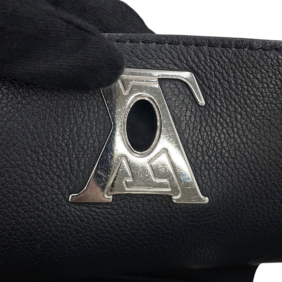 Louis Vuitton Black Noir Backpack Handbag (Pre-Owned)