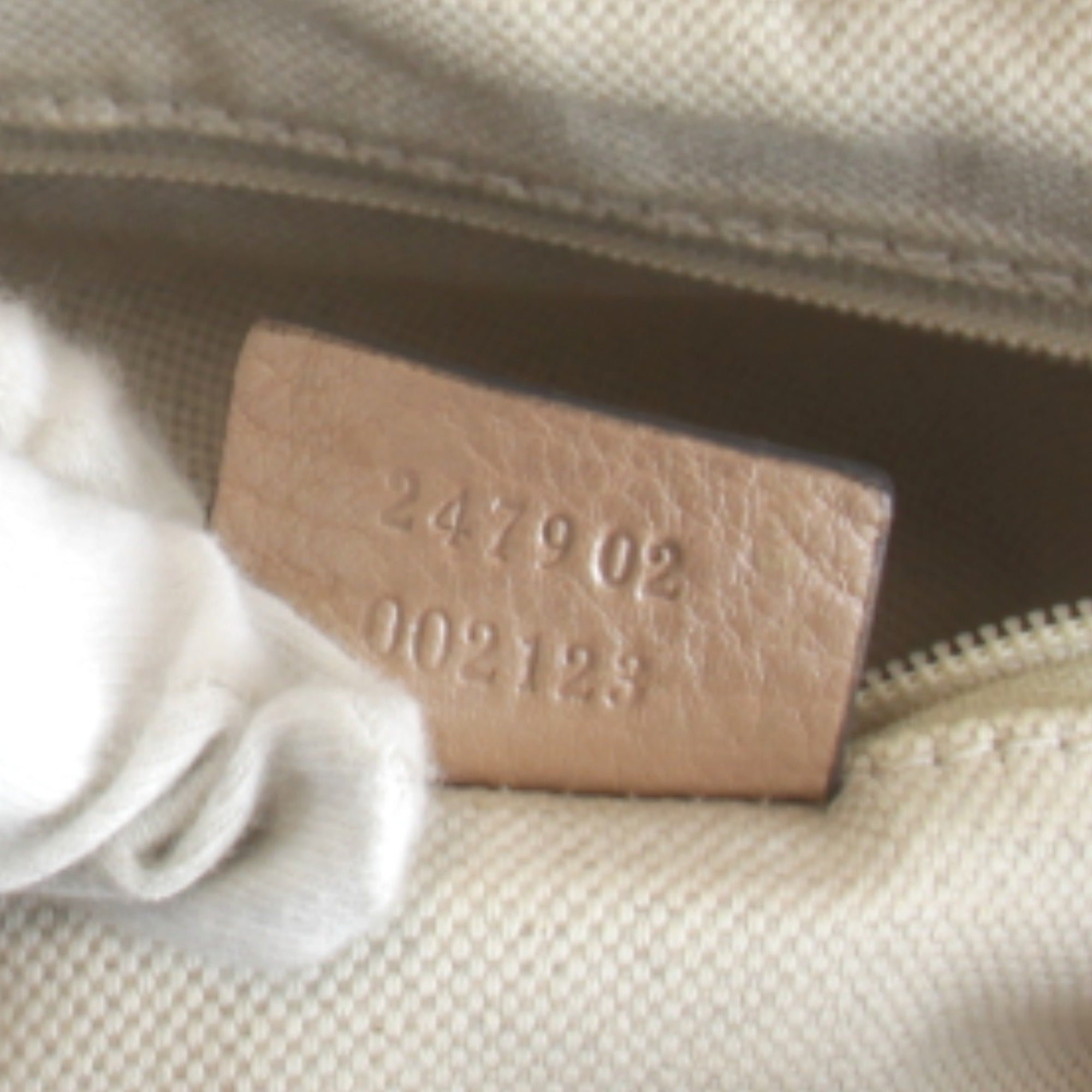Gucci Pink Leather Handbag (Pre-Owned)