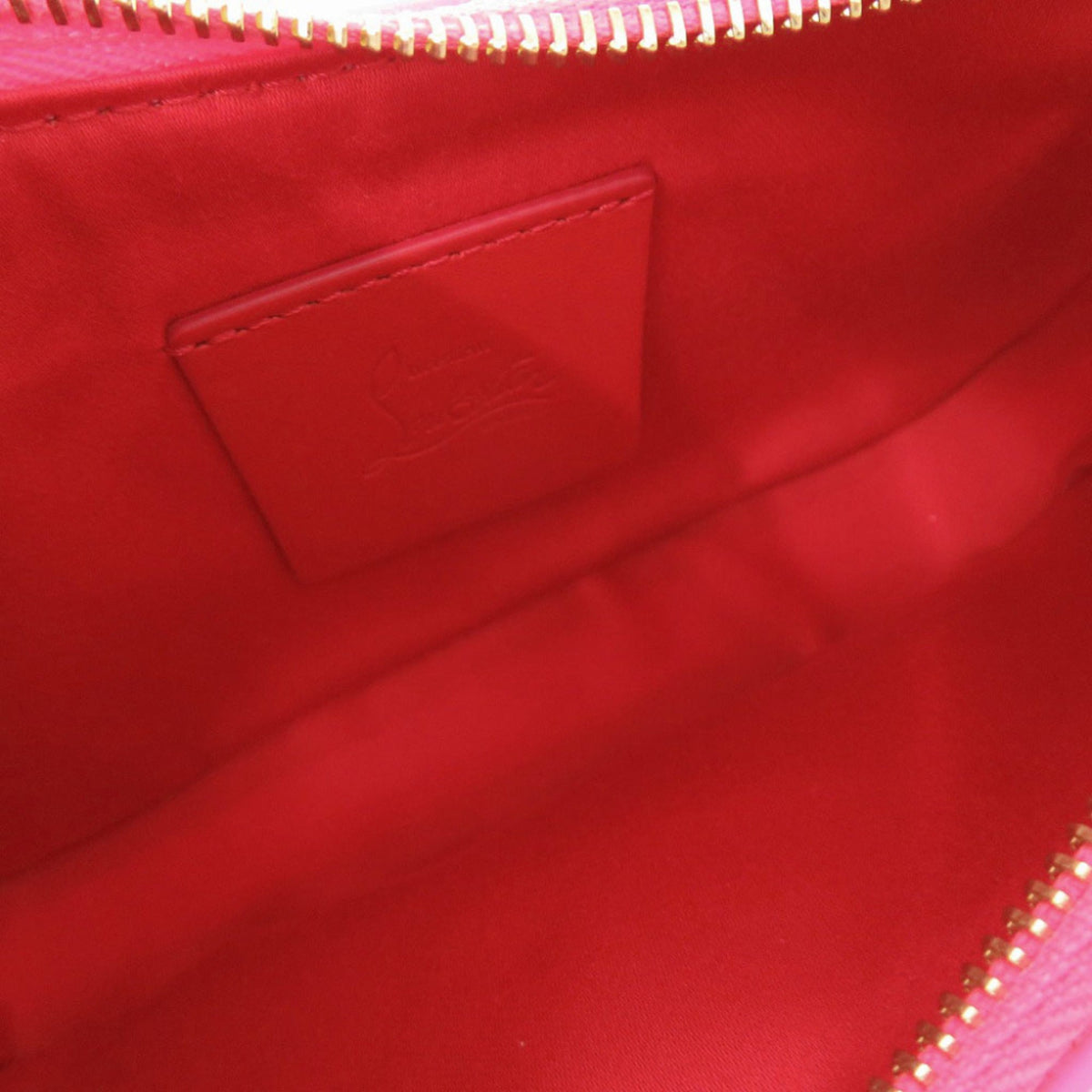 Christian Louboutin Pink Leather Shoulder Bag (Pre-Owned)